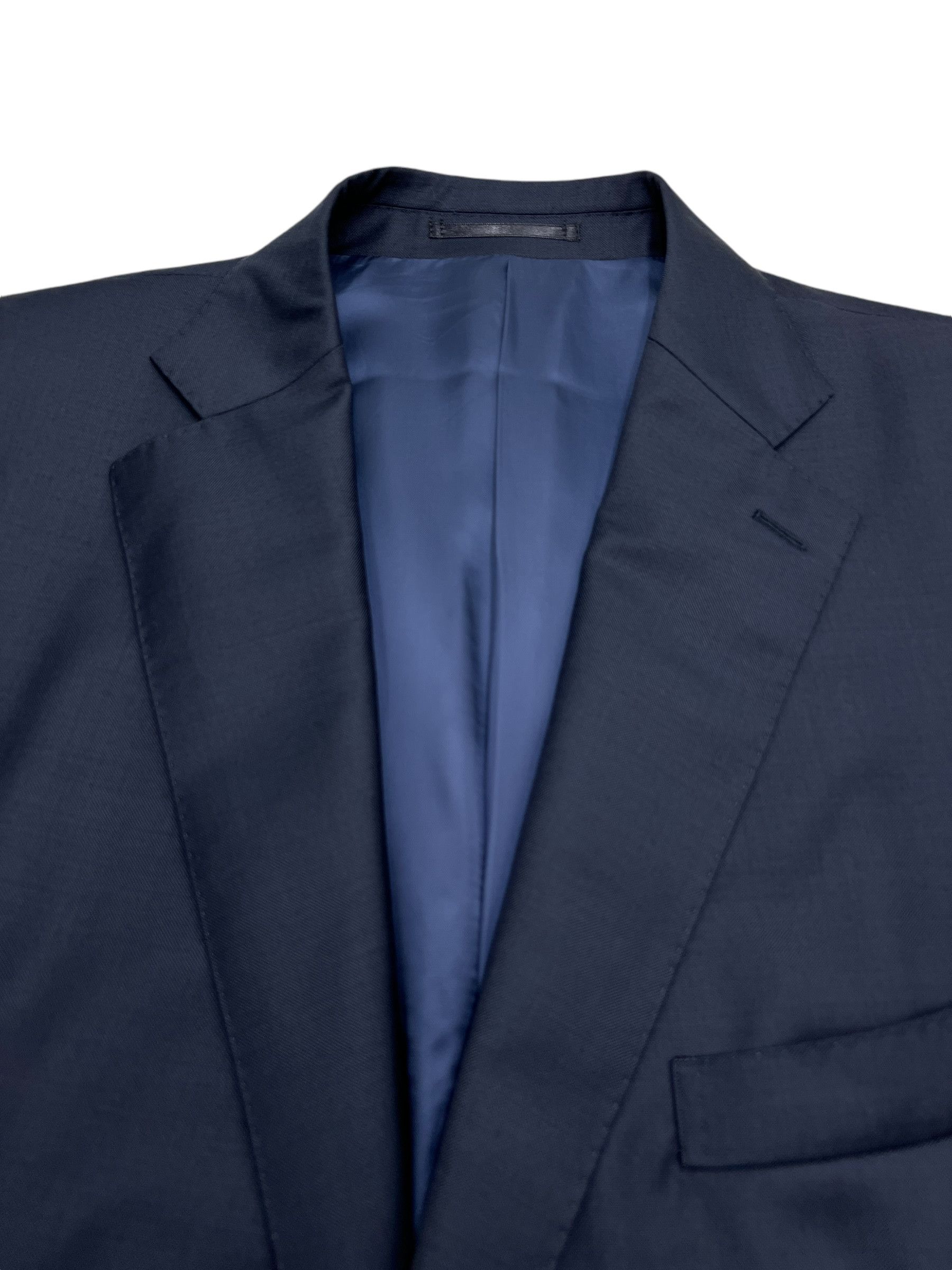 Suitsupply Lazio Wool Formal Blazer Waistcoat Suit EU:118; UK/US:50L Size 50L - 8 Thumbnail