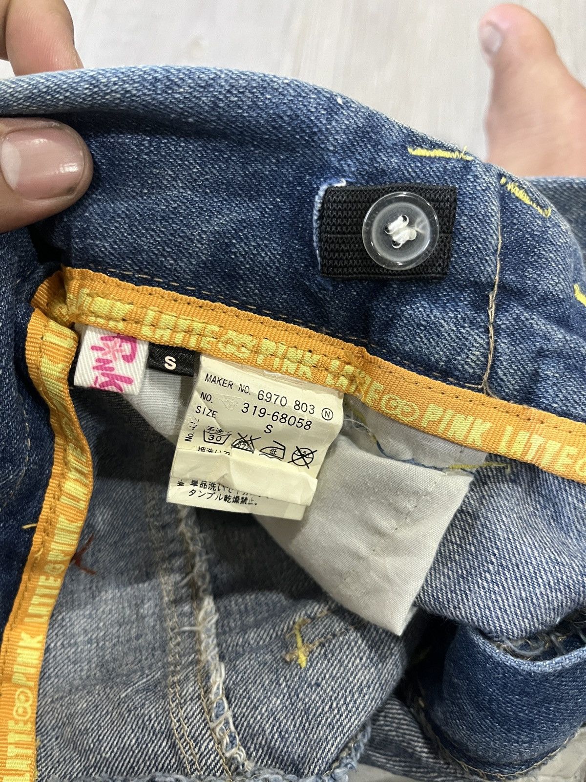 Hysteric Glamour RARE VINTAGE Pink Lady Japanese Jeans Size US 28 / EU 44 - 8 Thumbnail