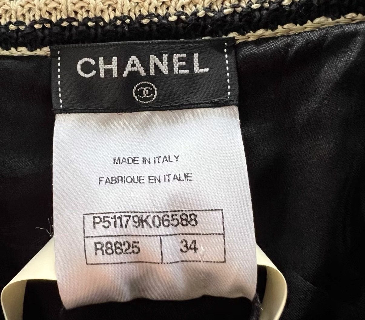 Chanel CHANEL Striped Knit Spliced Mini Skirt J41 Size 24" / US 00 / IT 34 - 3 Thumbnail