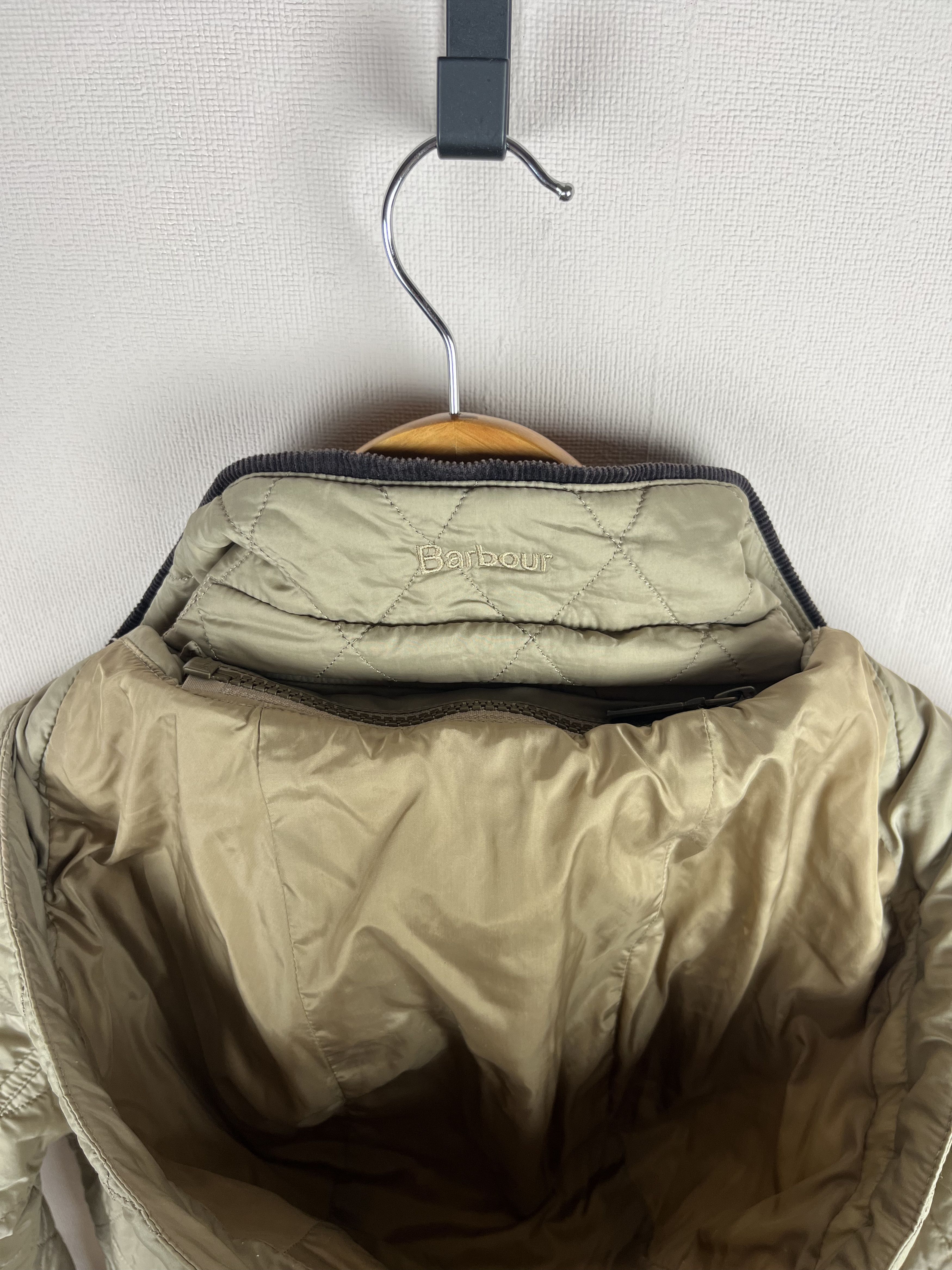 Barbour BARBOUR SIZE UK 10 US 6 BEIGE FLYWEIGHT GRACE QUILTED JACKET Size XS / US 0-2 / IT 36-38 - 13 Thumbnail