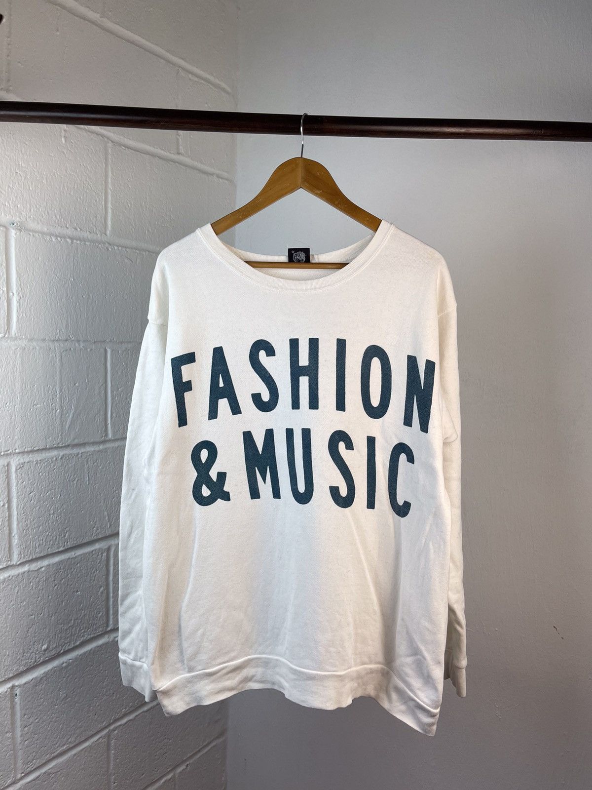 Hysteric Glamour × PPFM 2000s RNa “Fashion & Music Fake Freaky “ Sweater Size US XL / EU 56 / 4 - 2 Thumbnail