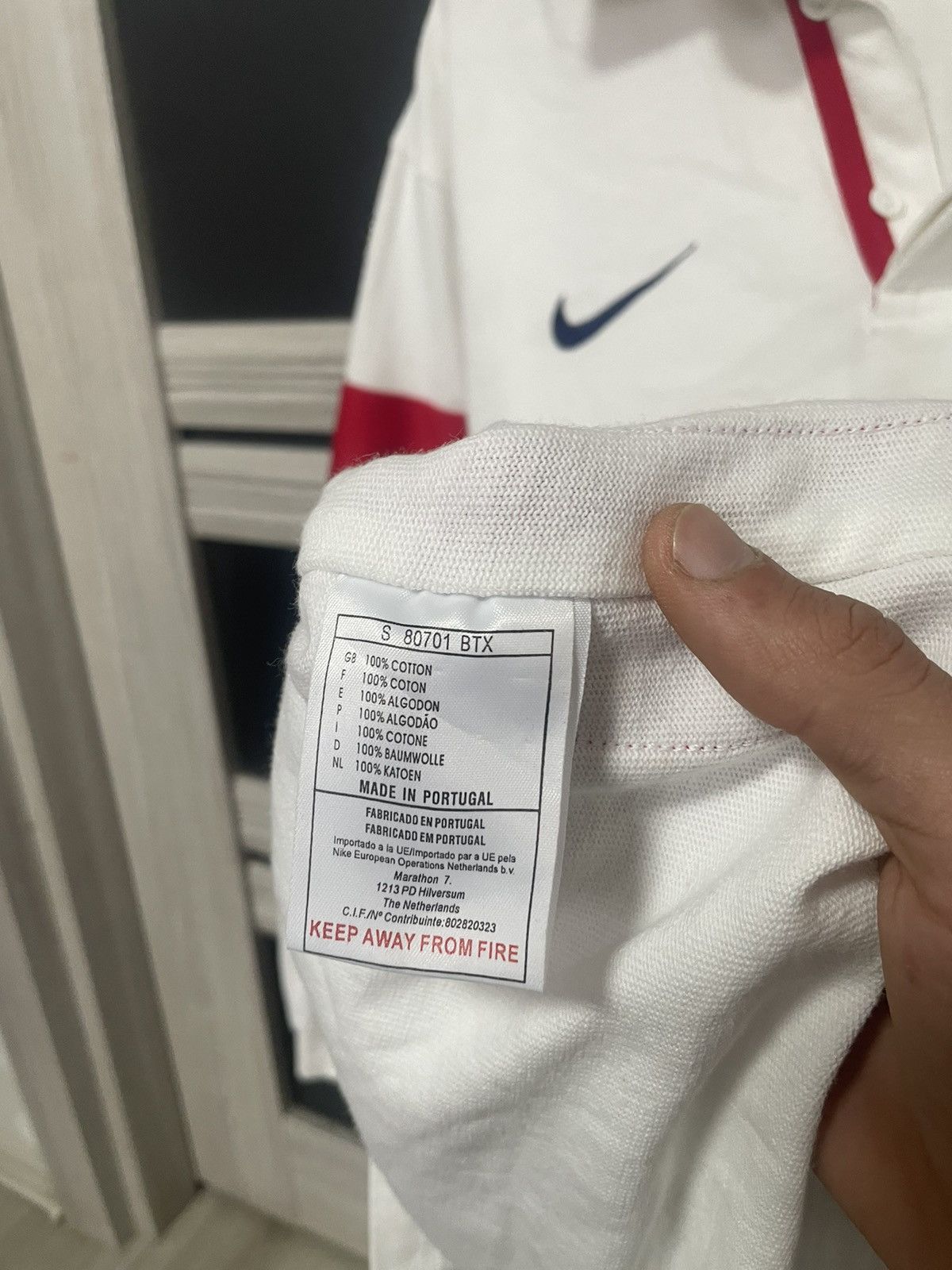 Nike × Vintage Vintage Nike 1997 England Rugby Team Jersey Longsleeve Size US M / EU 48-50 / 2 - 13 Thumbnail