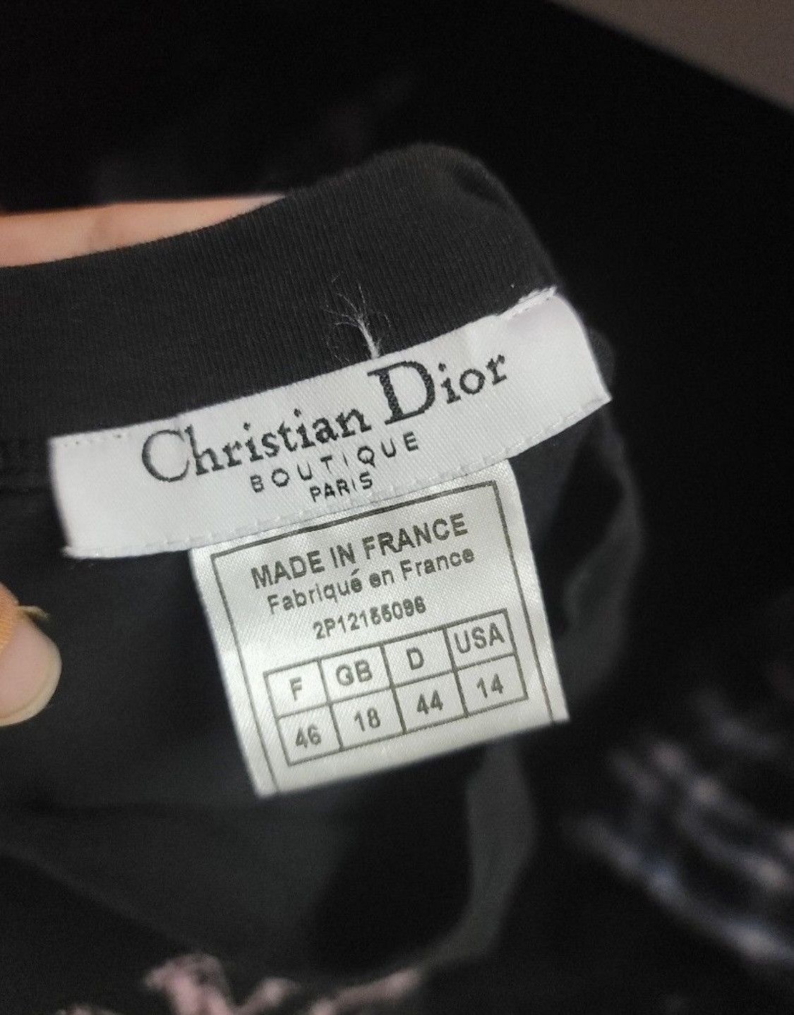 Dior Christian Dior J’ADORE monogram longslevve tshirt Size XL / US 12-14 / IT 48-50 - 9 Thumbnail
