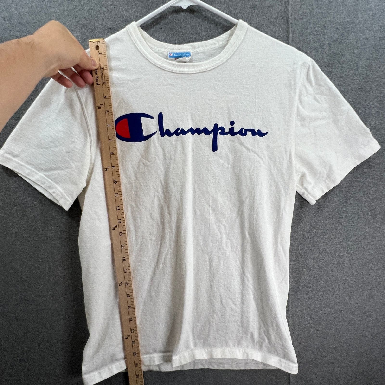 Champion Champion Shirt Adult Small White Casual T Shirt Mens Size US S / EU 44-46 / 1 - 6 Thumbnail