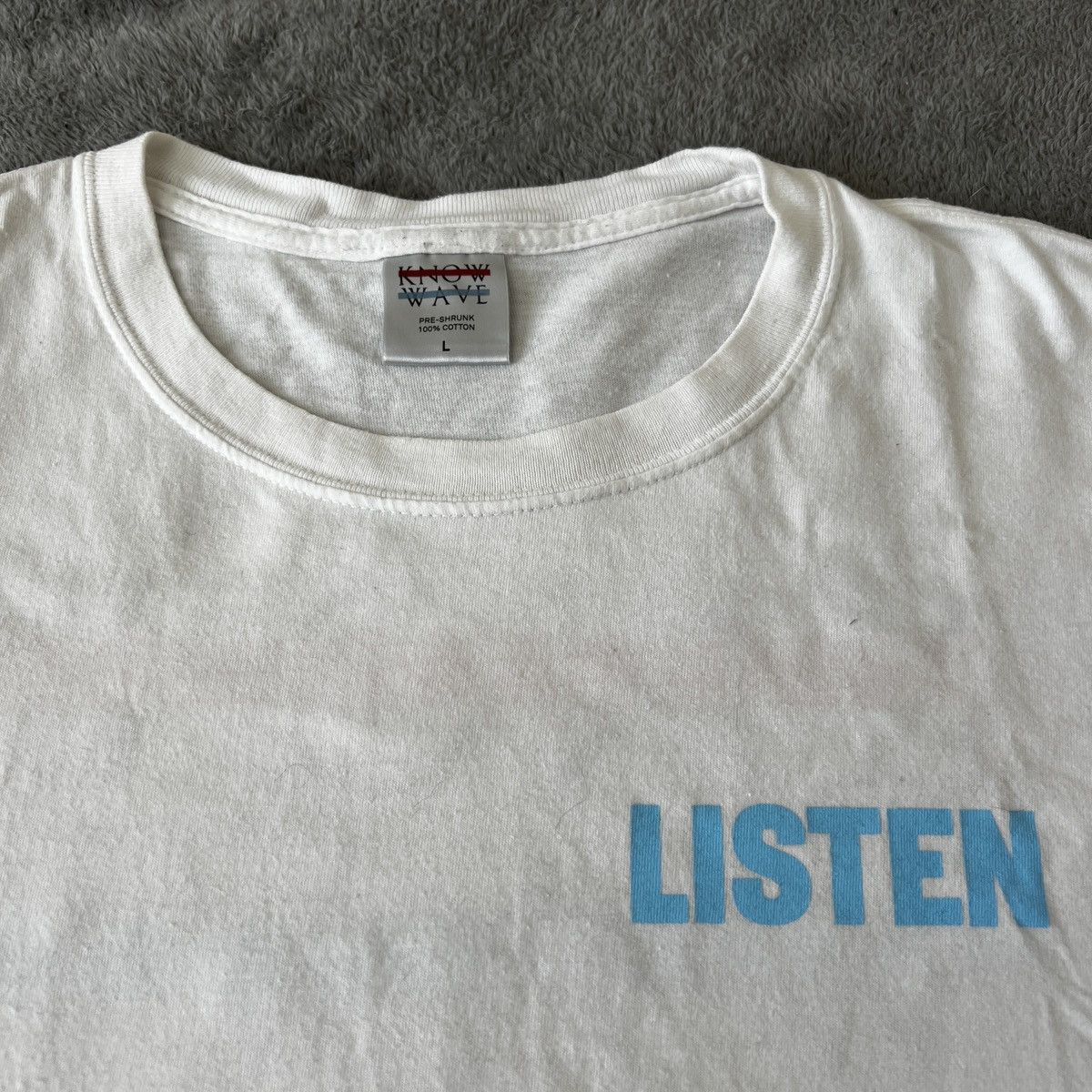 Know Wave Know Wave Listen Long Sleeve Tee Size US L / EU 52-54 / 3 - 2 Thumbnail