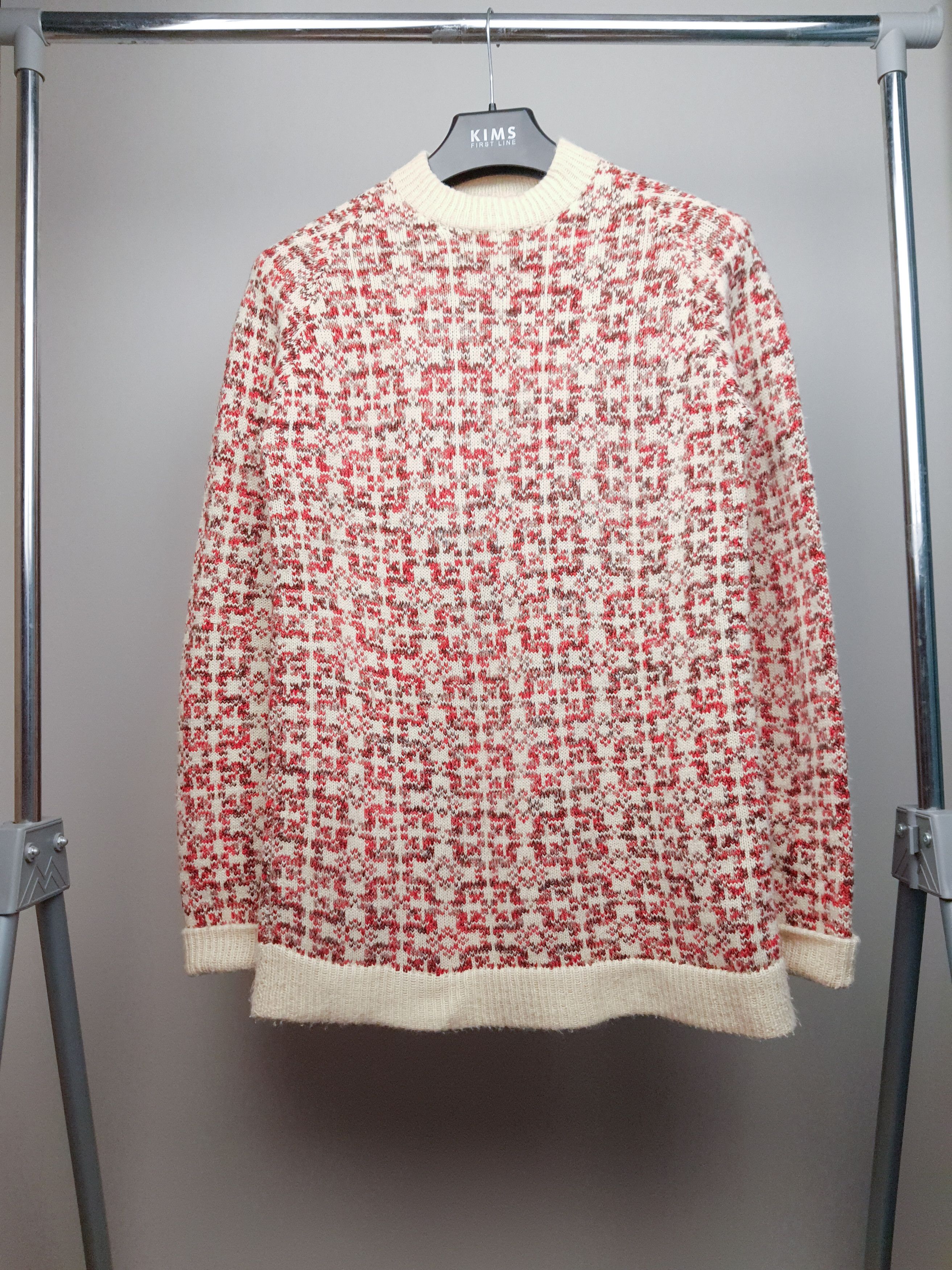 Japanese Brand Vintage Handknited Ethnic Sweater Dale Of Norway Style Size US M / EU 48-50 / 2 - 1 Thumbnail