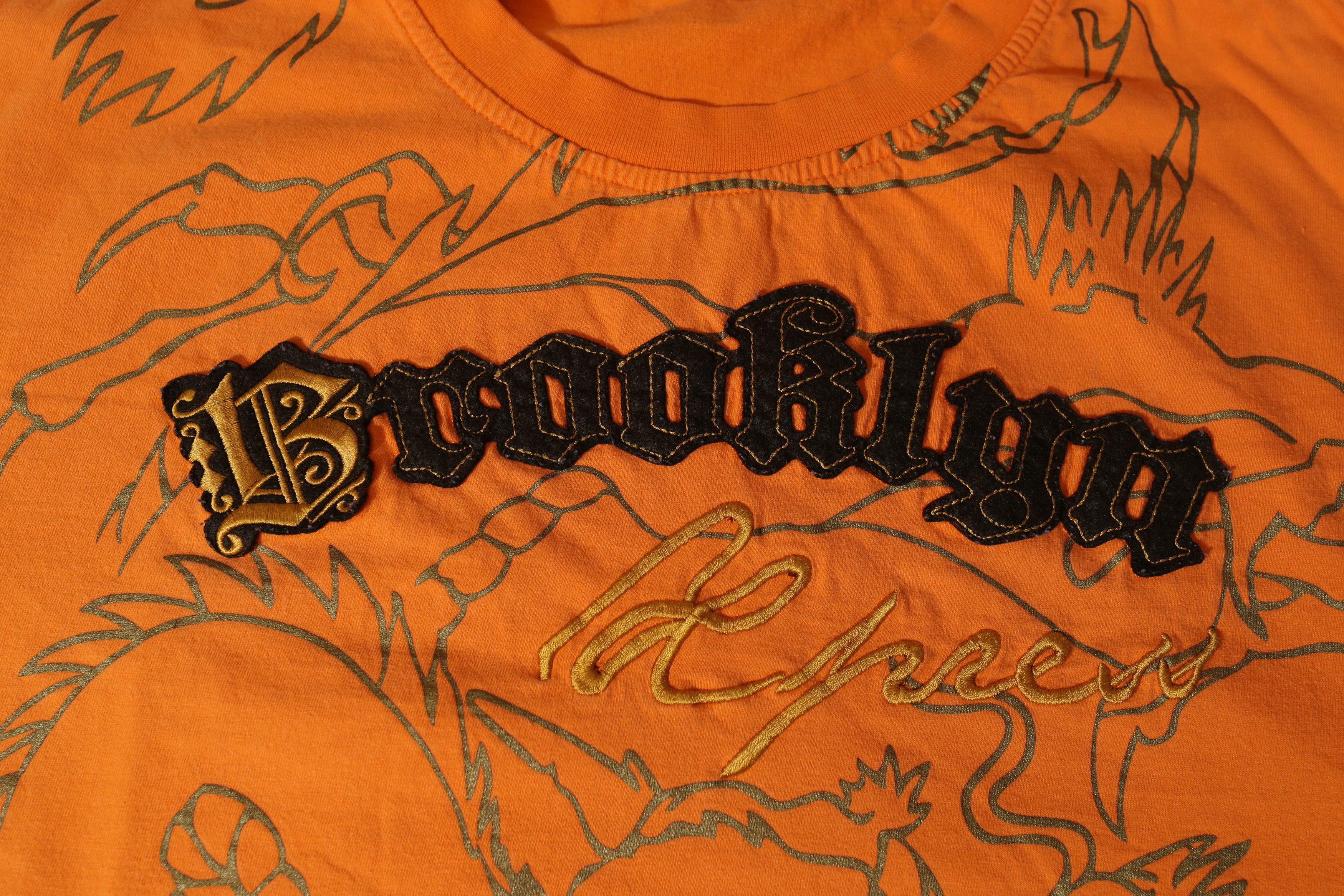 Brooklyn Xpress VTG Y2K BROOKLYN XPRESS Embroidered Logo AOP Shirt (XXL) Size US XXL / EU 58 / 5 - 5 Thumbnail