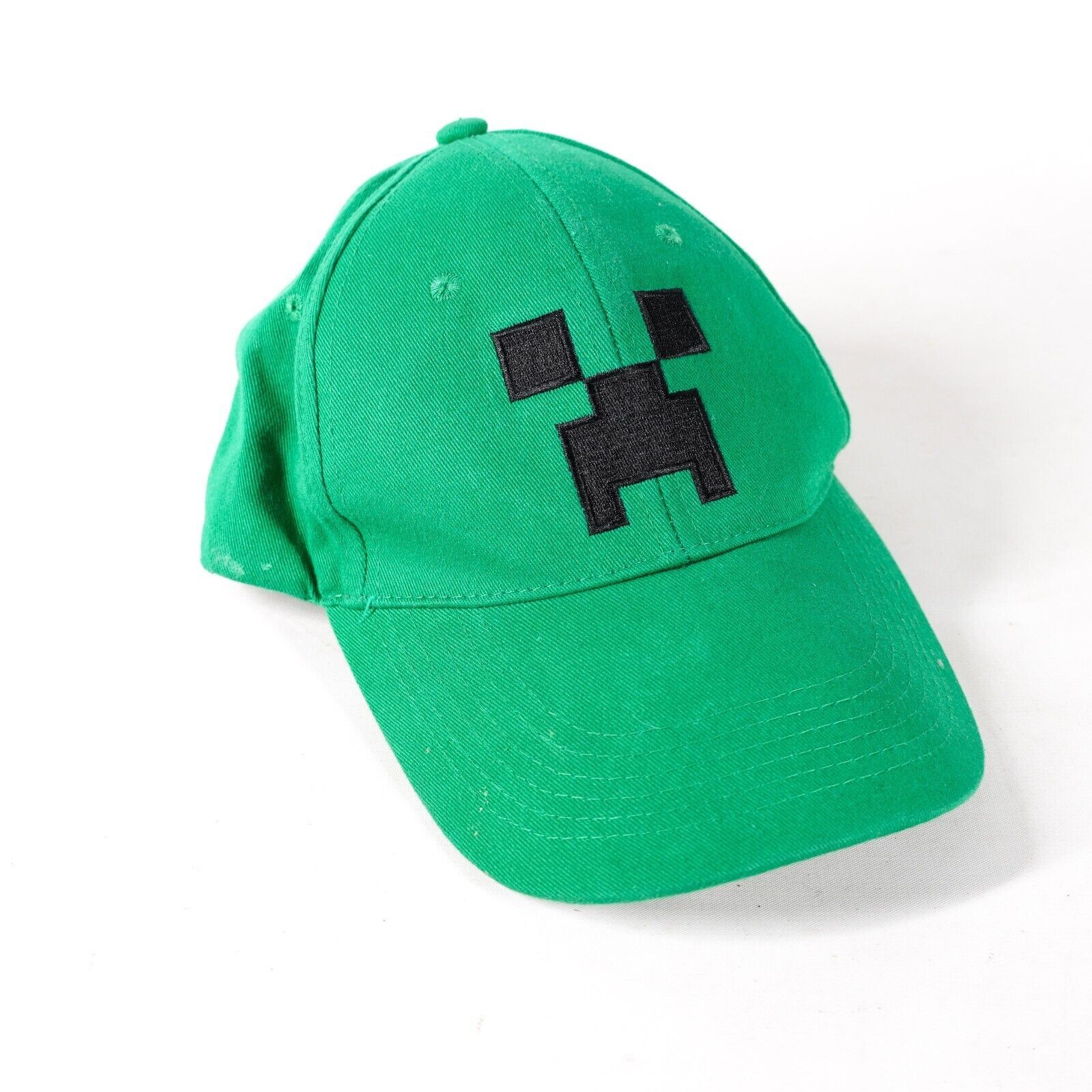 Other Minecraft Game Face Jinx Baseball Hat Visor Cap Green Black Size ONE SIZE - 1 Thumbnail