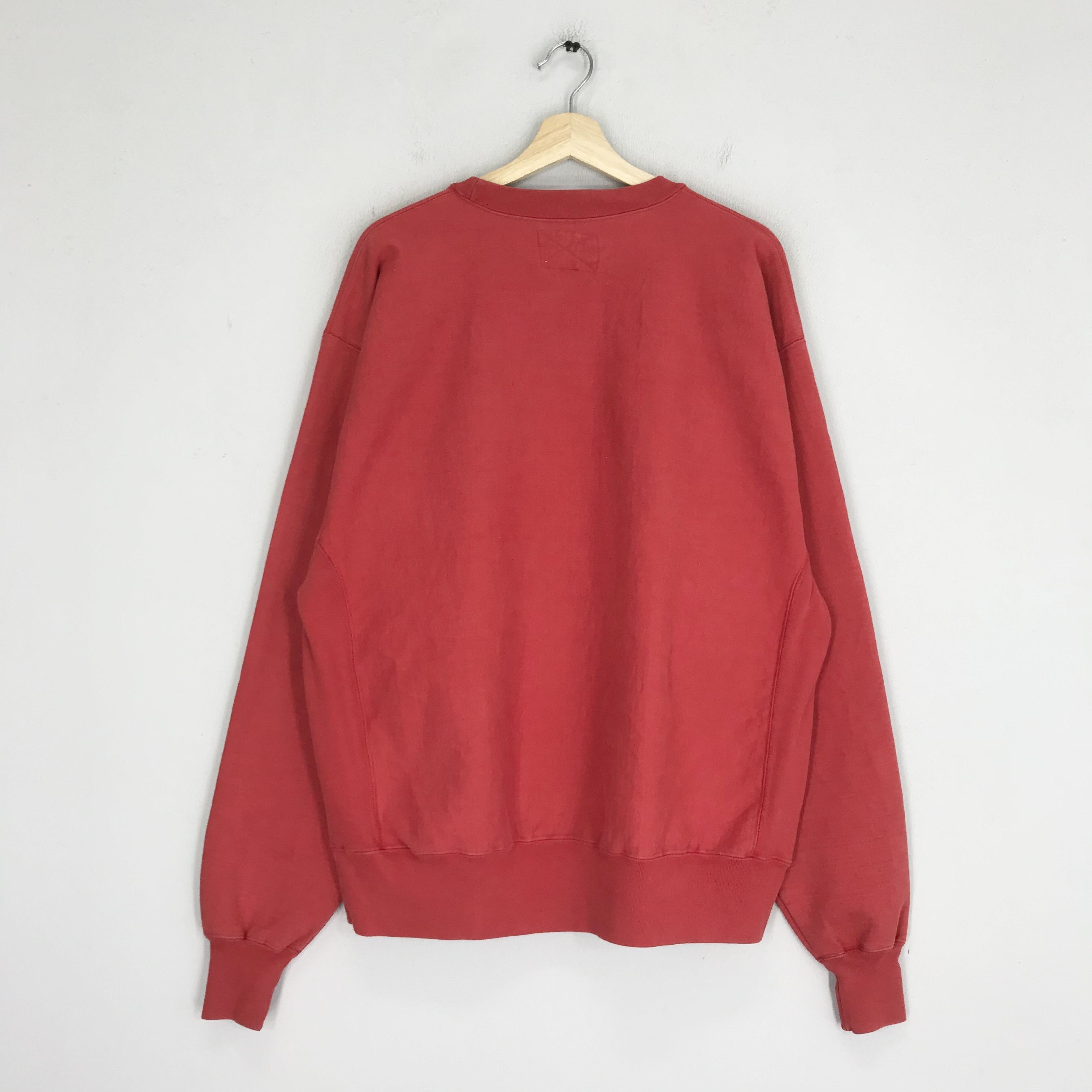 Vintage Vintage Wisconsin State Red Sweatshirt Xlarge - 301 Size US XL / EU 56 / 4 - 2 Thumbnail