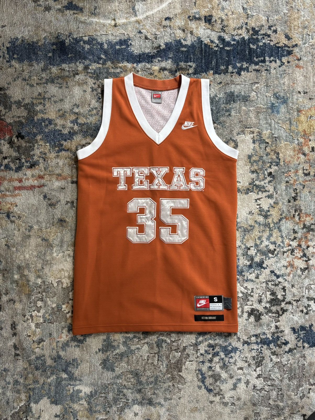 Nike Men’s Nike Kevin Durant University of Texas Legacy Jersey Size US S / EU 44-46 / 1 - 1 Thumbnail