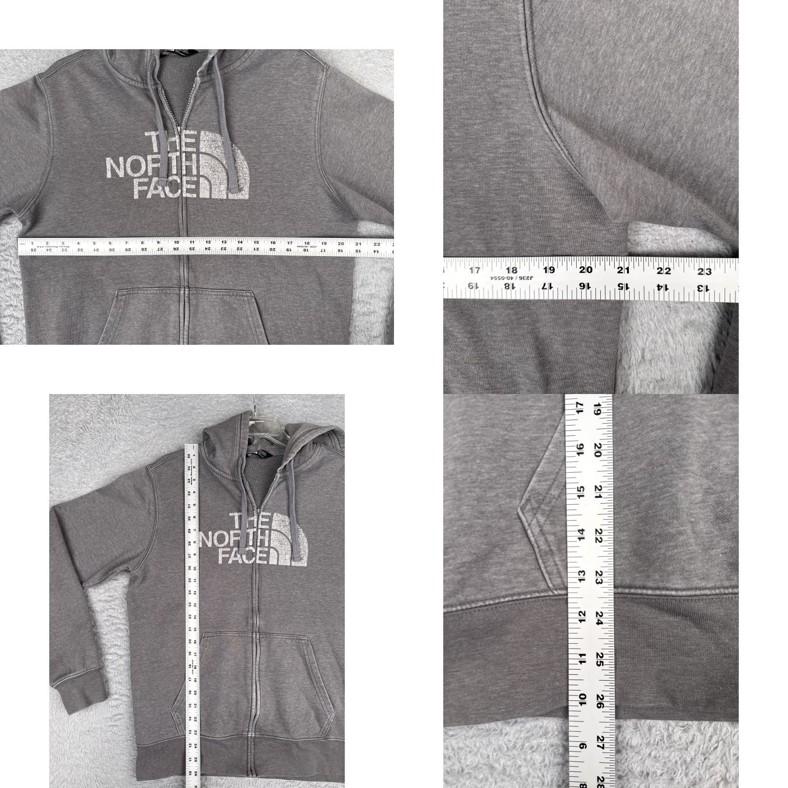 The North Face VINTAGE? No. The North Face Jacket Mens Medium Gray Fleece Full Zip Logo Hoodie Outdoor Size US M / EU 48-50 / 2 - 8 Thumbnail