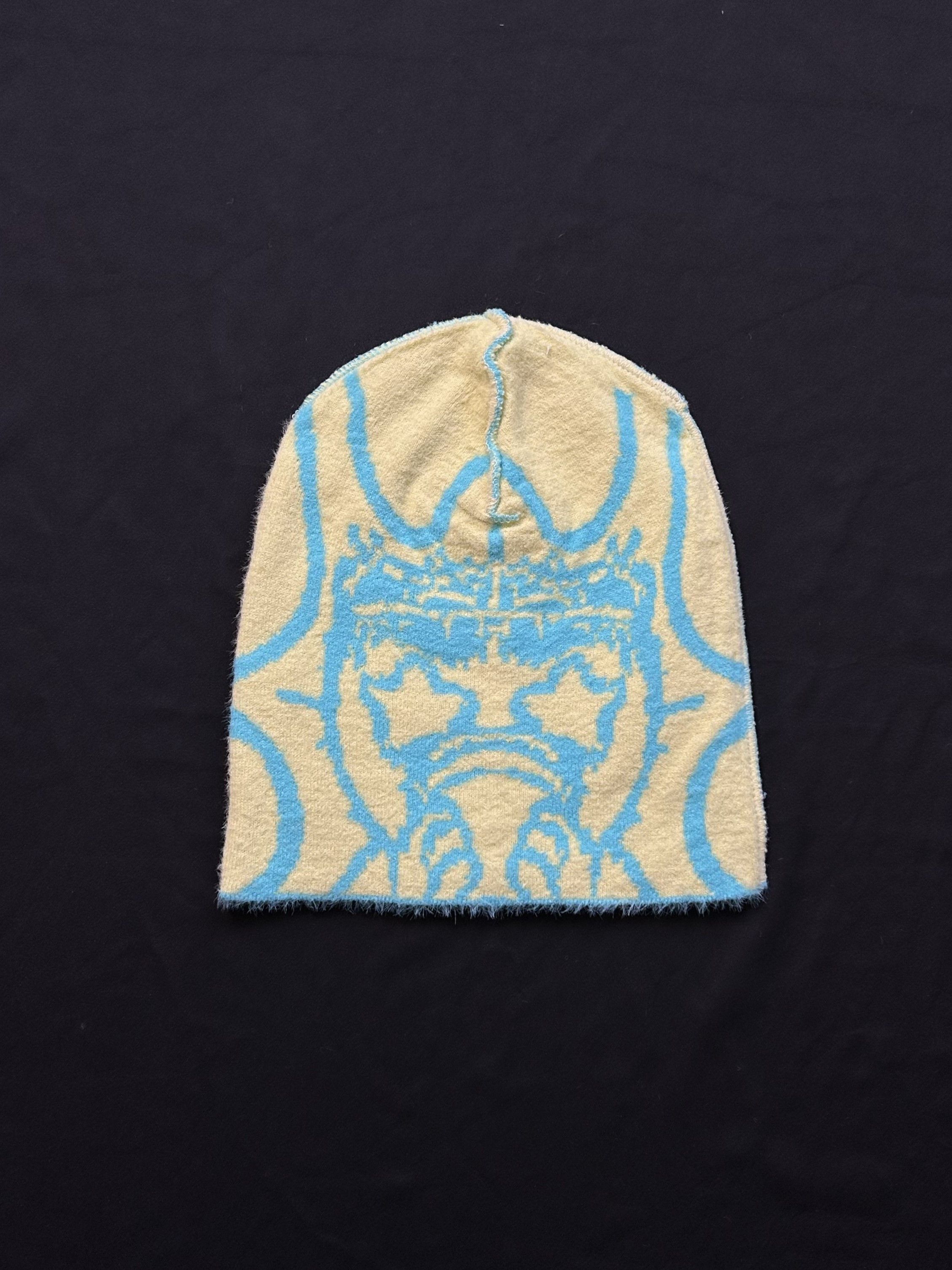 Japanese Brand Deadstock Chief Keef Glo Gang No Cuff Mohair Beanie Hat Size ONE SIZE - 4 Thumbnail