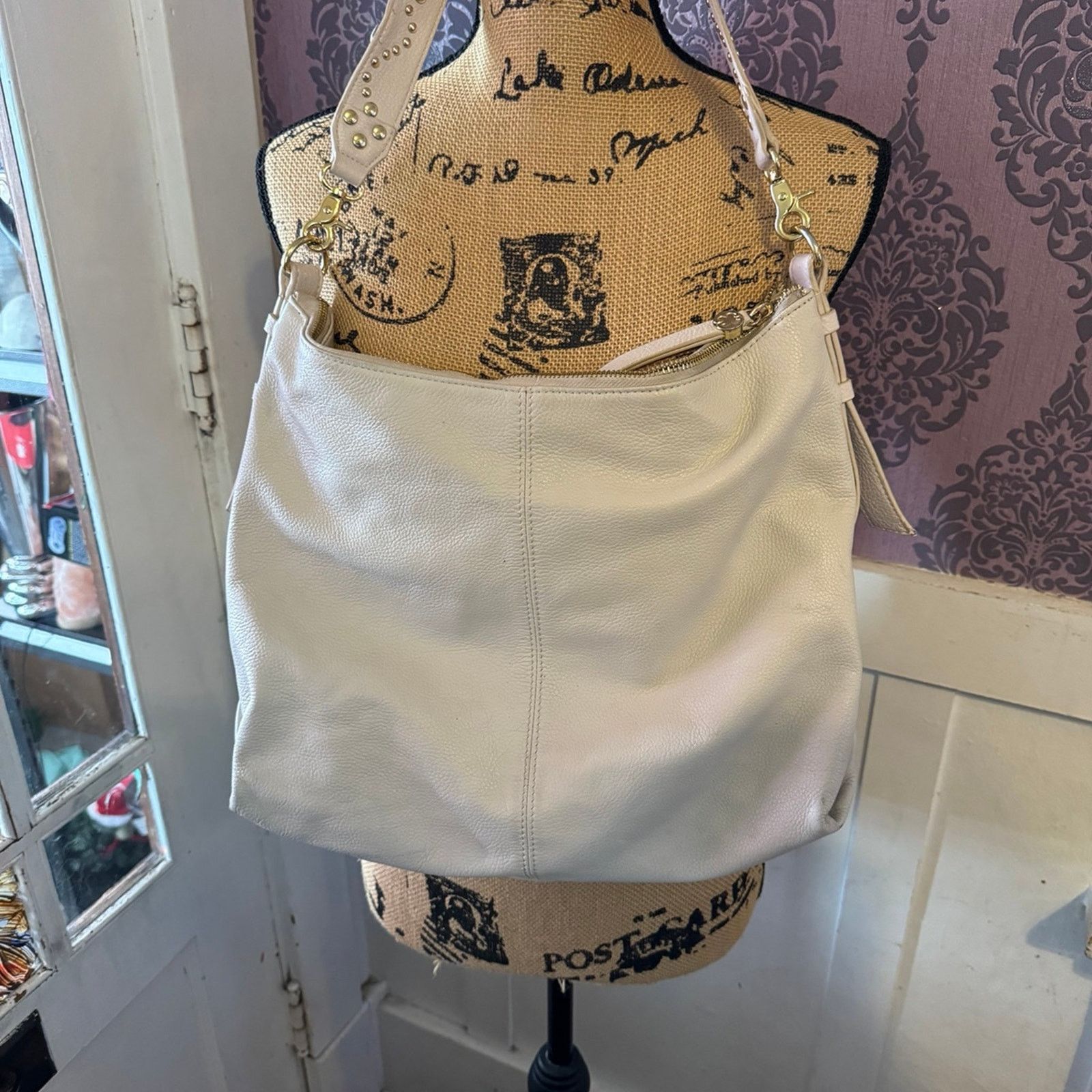 NBDN Nobrandedon Emma Fox pebbled leather handbag Size ONE SIZE - 7 Thumbnail