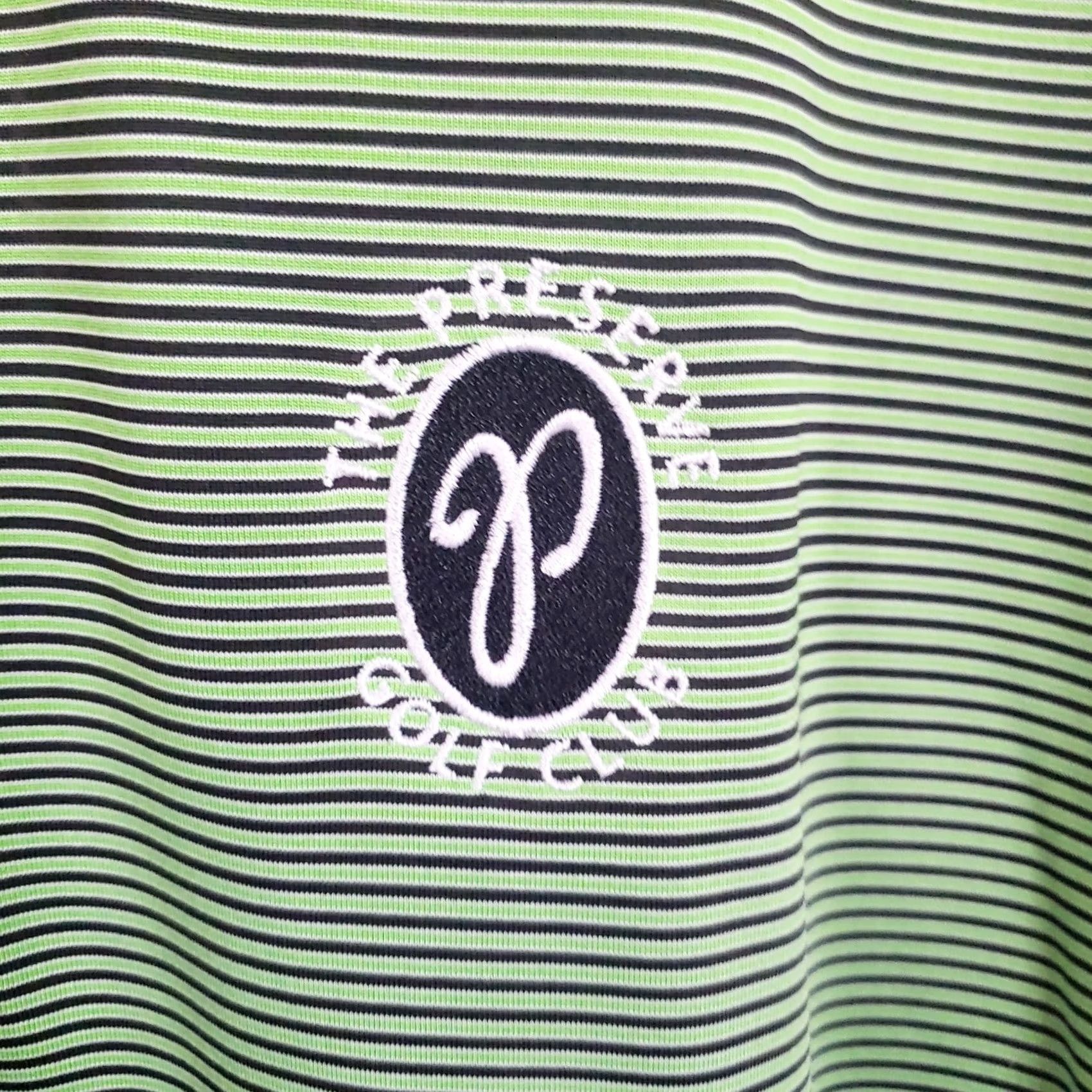 Cutter & Buck Cutter Buck Polo Shirt Men 2XL Green Striped Short Sleeve Collared Polo Shirt Golf Performance Casual Wear Blocked Logo Size US XXL / EU 58 / 5 - 6 Thumbnail