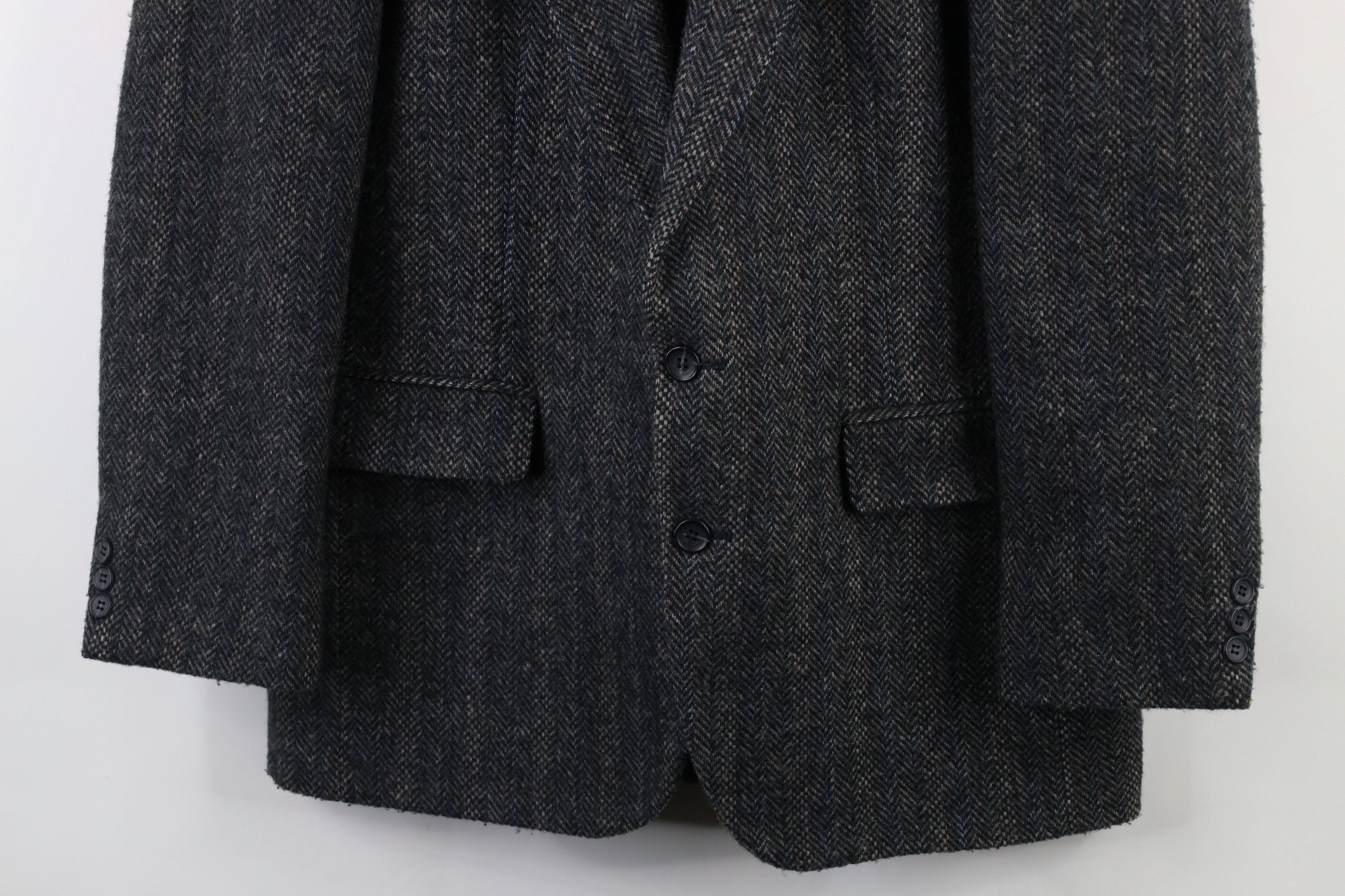 Vintage Vintage 90s Streetwear Wool Tweed Blazer Suit Jacket USA Size US XL / EU 56 / 4 - 3 Thumbnail