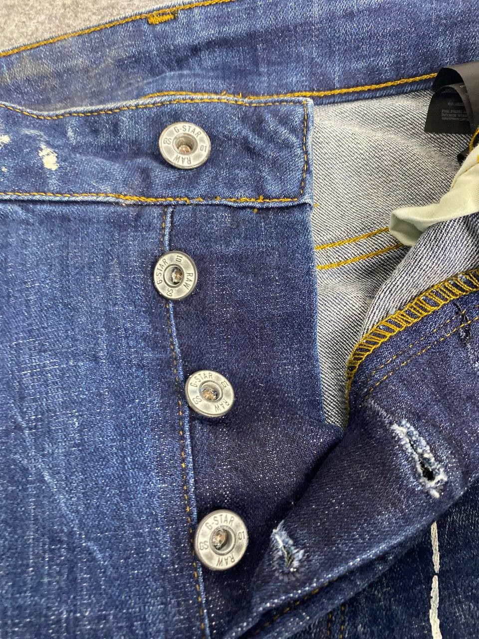 G-Star g star raw paint splatter denim nice design Size US 34 / EU 50 - 12 Thumbnail