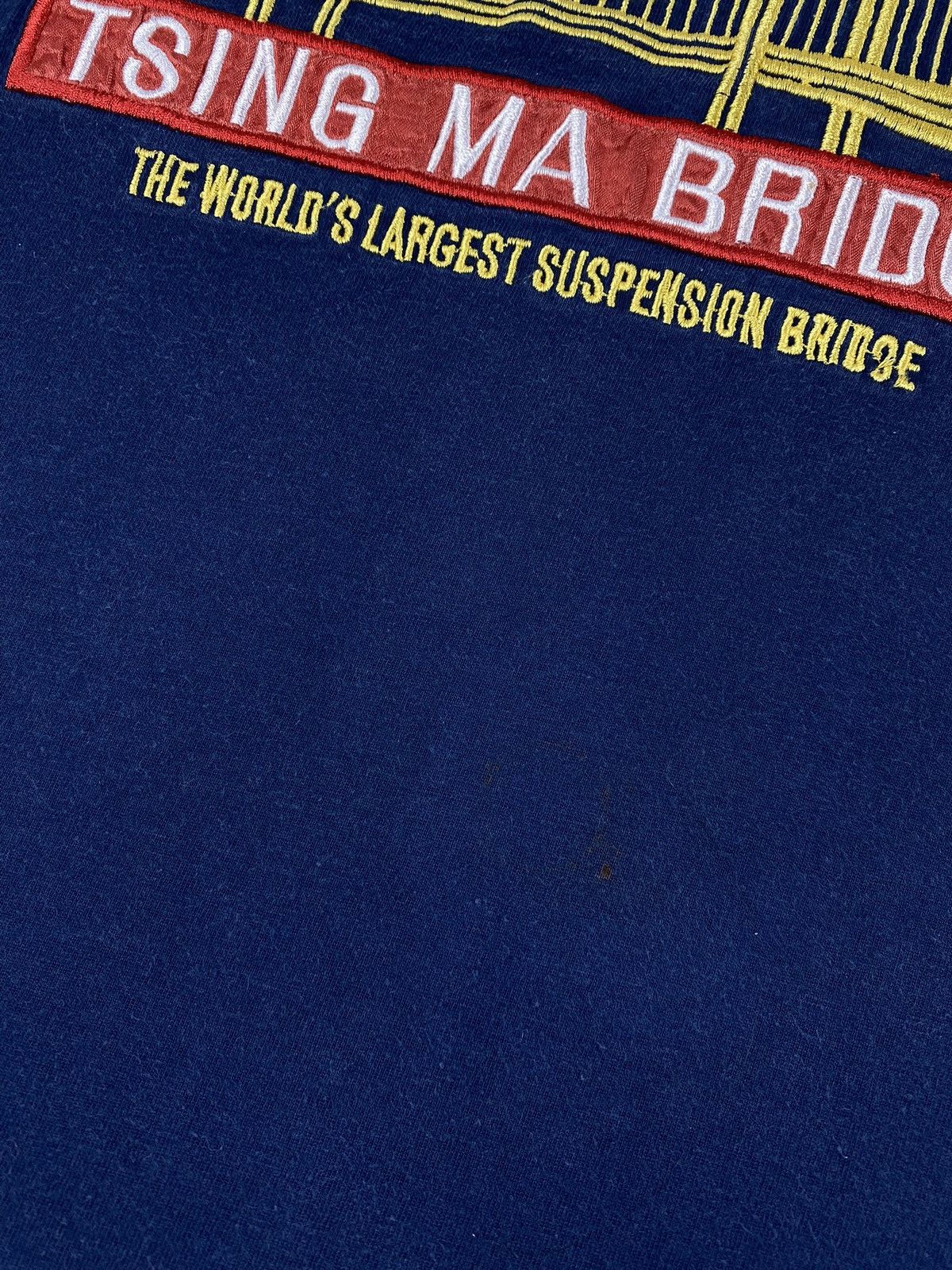 Vintage 🔥LASTDROP🔥 90s Single Stitch Hong Kong Tsing Ma Bridge Embro Size US M / EU 48-50 / 2 - 4 Thumbnail