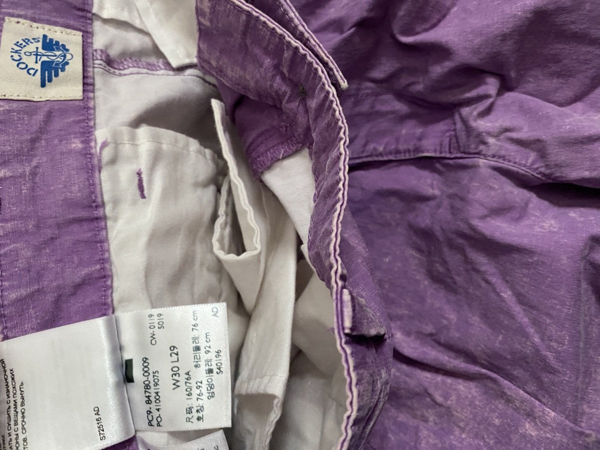 Dockers Dockers Purple Pants Size 30 Size US 30 / EU 46 - 3 Thumbnail