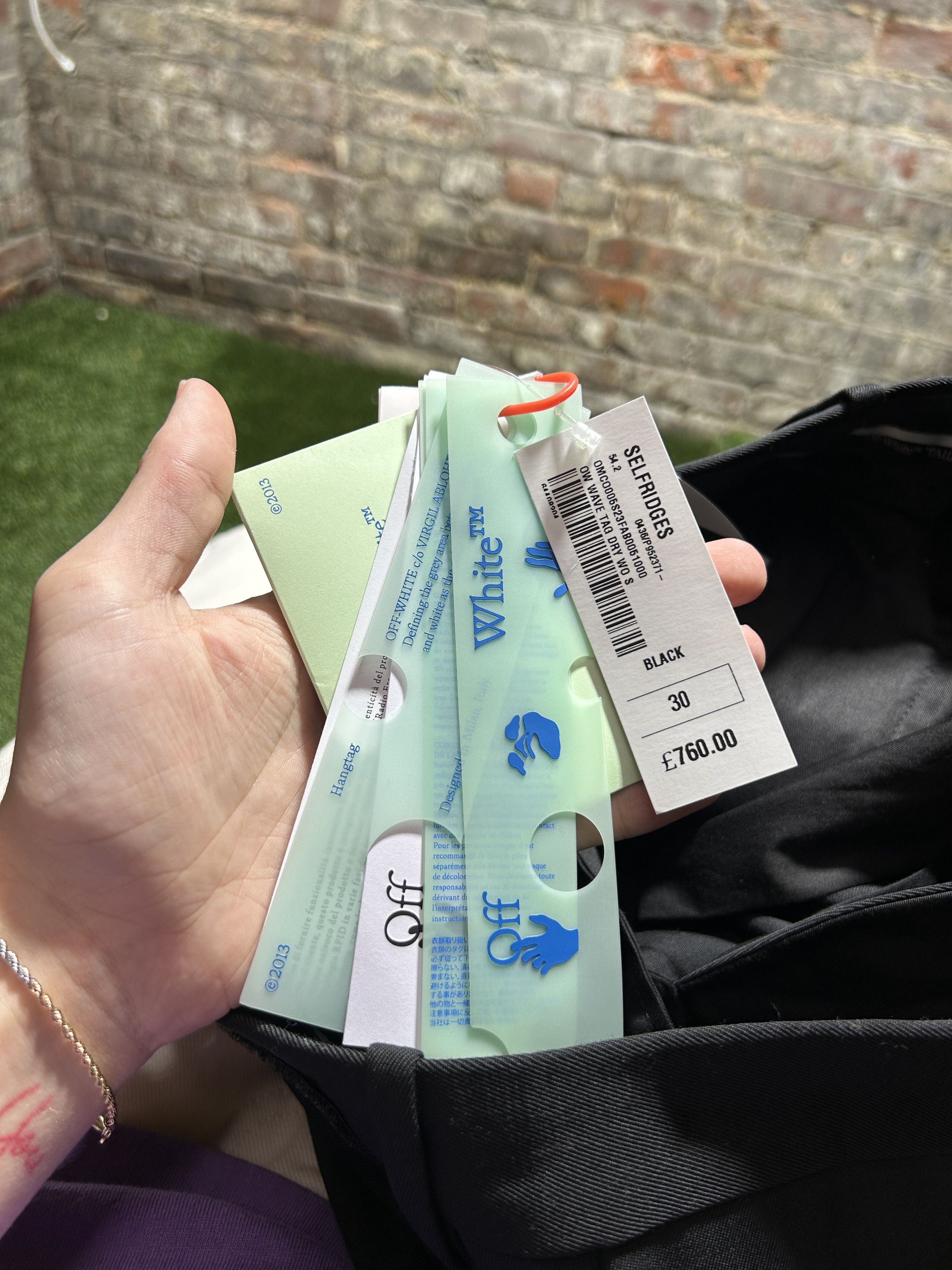 Off-White Off-White Formal Trousers Size 46R - 6 Thumbnail