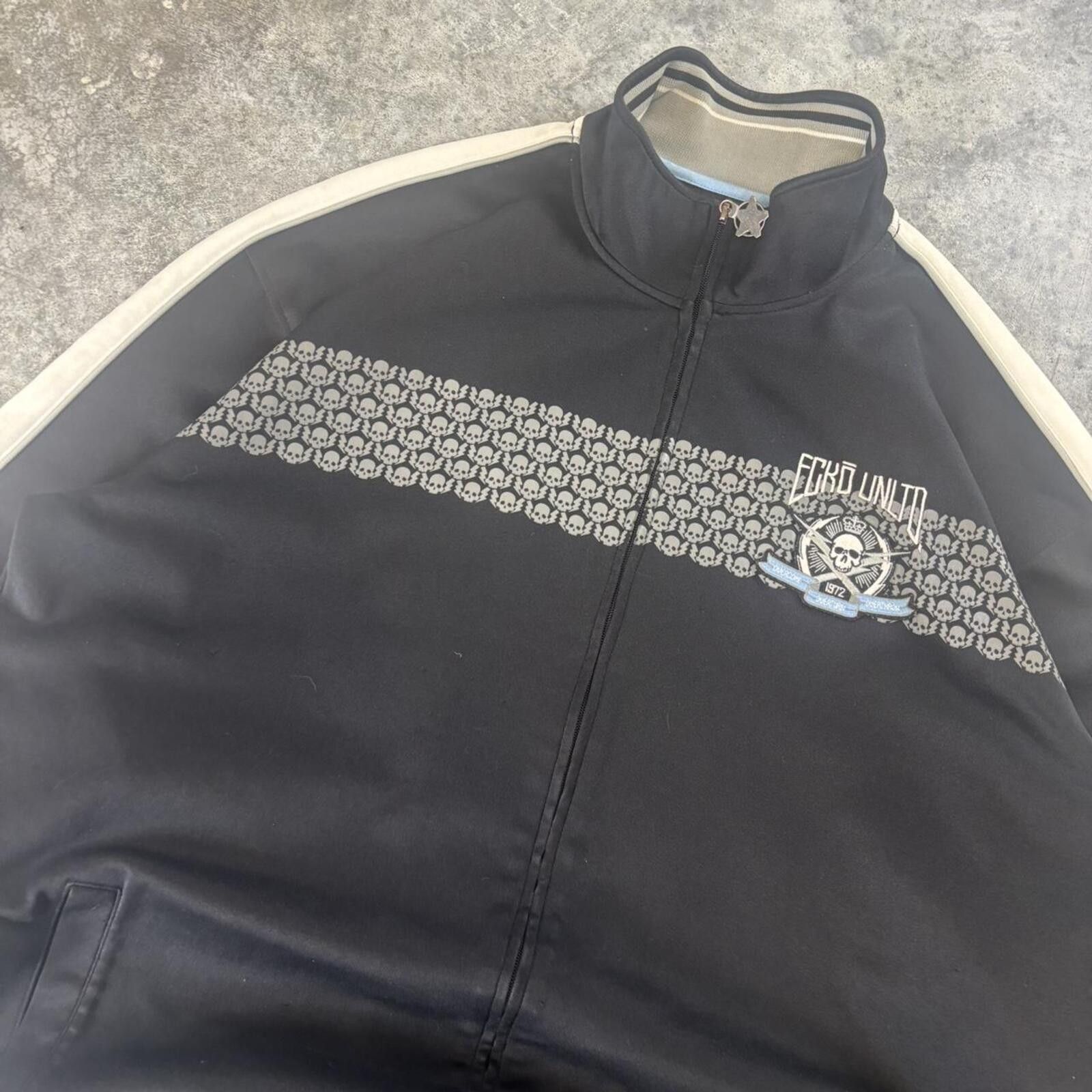 Ecko Unltd. Ecko Unltd Y2K Skater Baggy Jacket Size US XXL / EU 58 / 5 - 3 Thumbnail