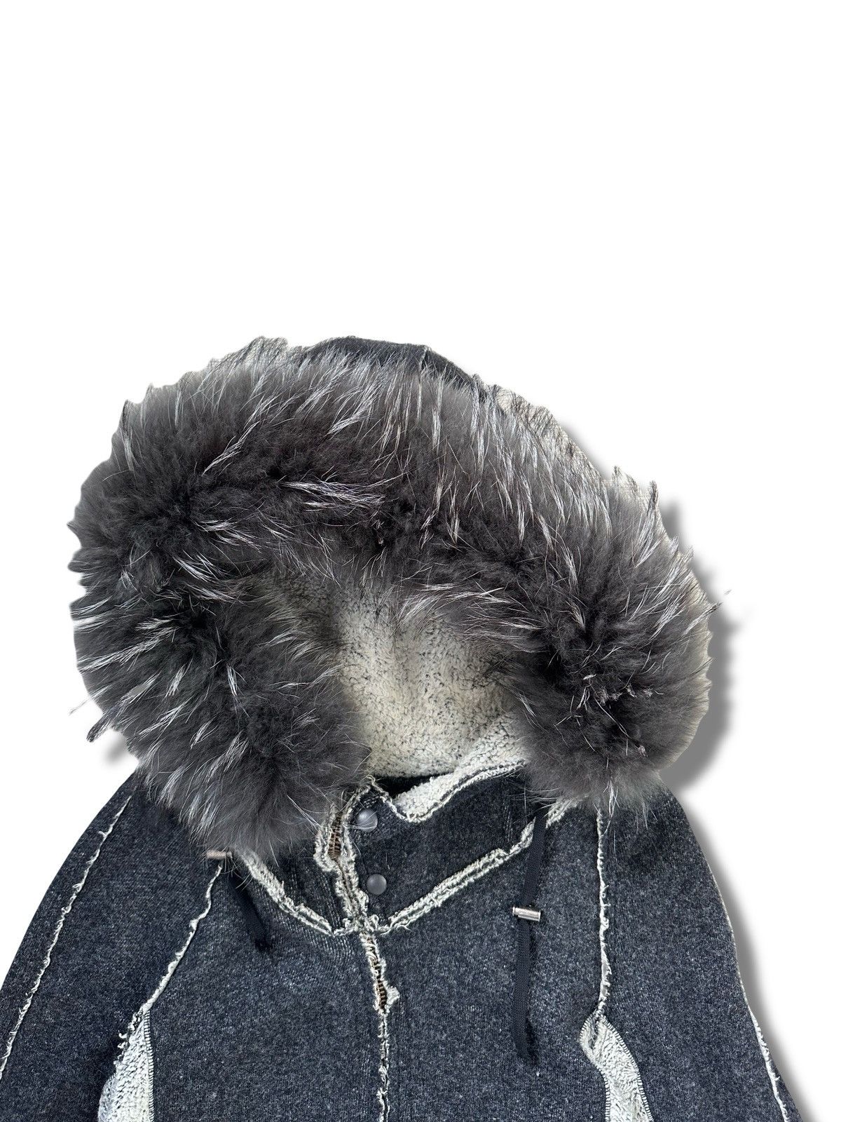 Le Grande Bleu (L.G.B.) LGB Fox Fur PK Hoodie | Grailed