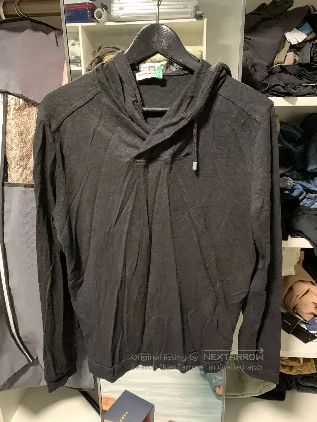Commune De Paris balenciaga relaxed black hoodie size xs. Size US XS / EU 42 / 0 - 1 Thumbnail