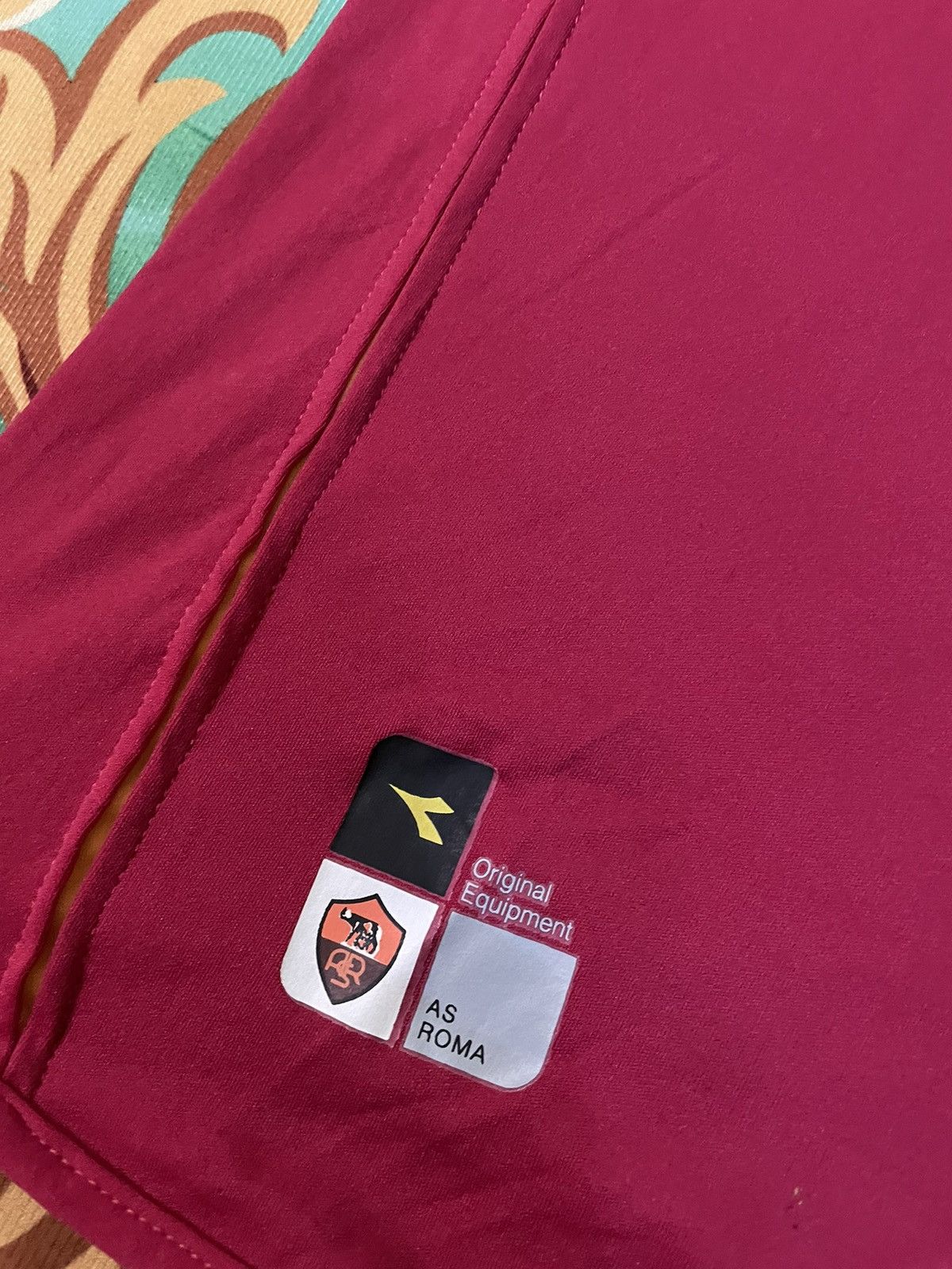 Vintage Super Rare Vintage As Roma 2003/2004 Jersey With Tag Size US XL / EU 56 / 4 - 6 Thumbnail
