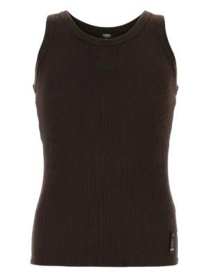 Fendi o1s1wg110526 Tank Top in Black Size US L / EU 52-54 / 3 - 1 Thumbnail