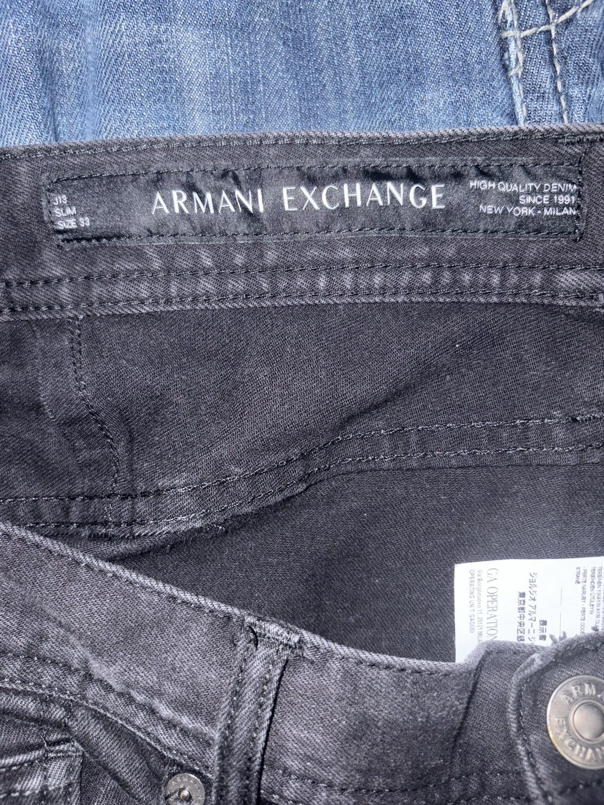 Armani Exchange Armani Exchange Distressed Jeans Size US 33 - 5 Thumbnail