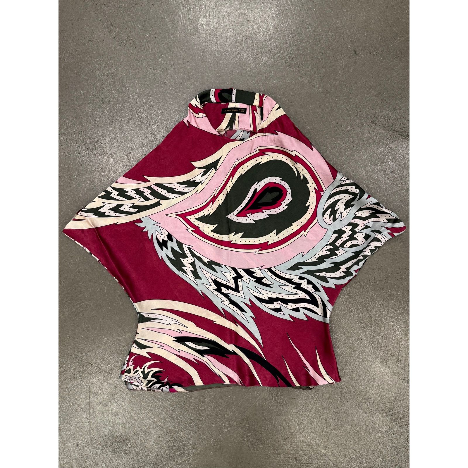 Alexander McQueen S/S2001 Alexander McQueen "Voss" paisley top Size M / US 6-8 / IT 42-44 - 3 Thumbnail