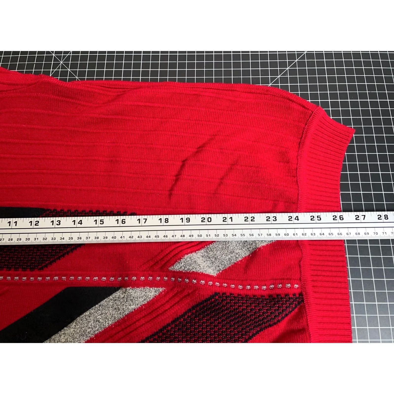 Vintage VINTAGE St. Croix Sweater Mens 2XL Red Diamond Pattern V-Neck Knit Pullover Size US XXL / EU 58 / 5 - 7 Thumbnail