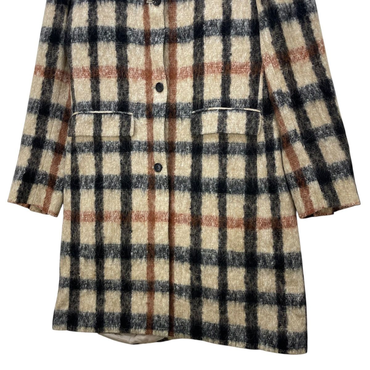 DAKS 💥Vintage Daks London Checked Alpaca Wool Jacket Size M / US 6-8 / IT 42-44 - 5 Thumbnail