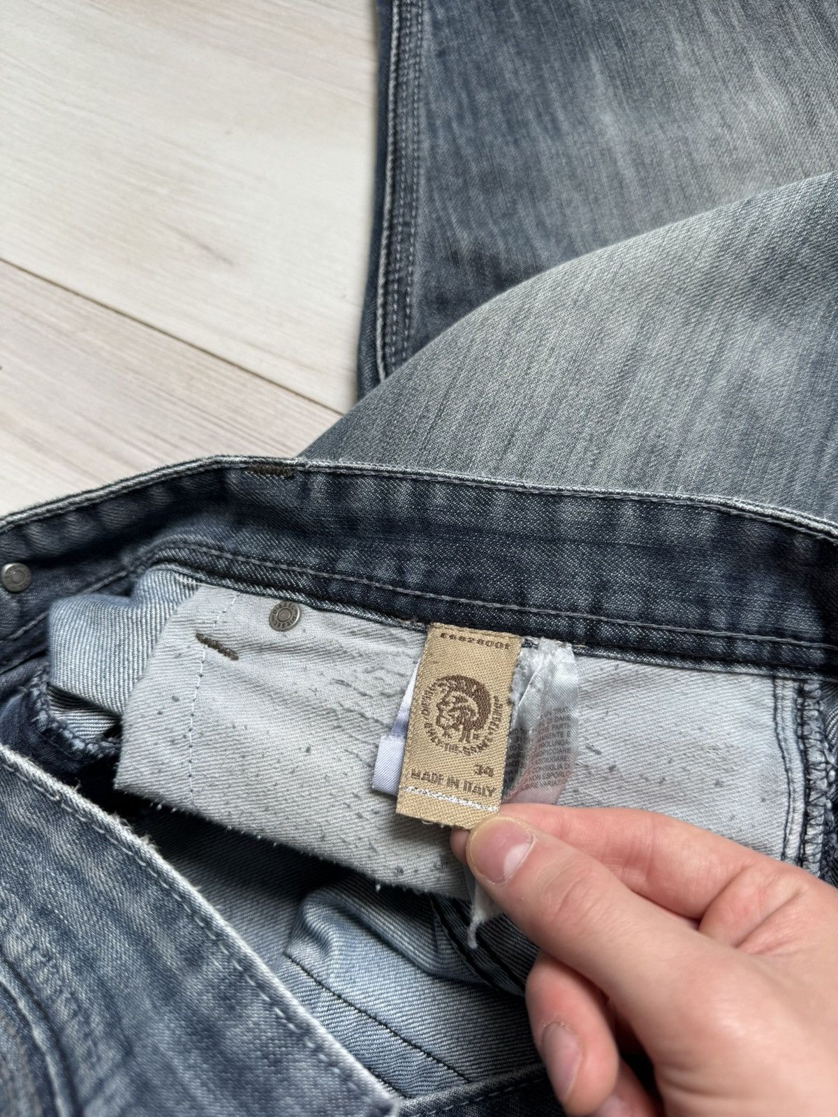 Diesel Diesel made in Italy denim shorts streetwear designer style Size US 33 - 14 Thumbnail