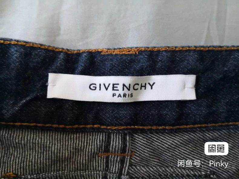 Givenchy Givenchy SizeS Five-pointed Star Denim Pants Size US 29 - 3 Thumbnail