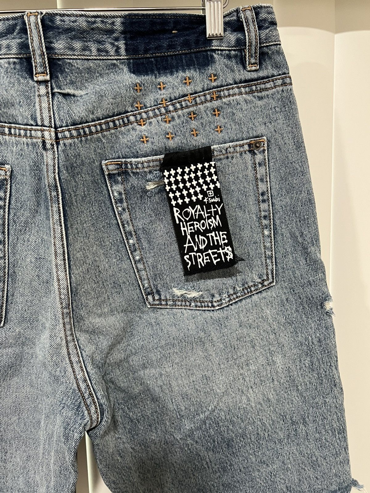 Ksubi Ksubi Wolf Denim Short Rekonize Ruins Size US 34 / EU 50 - 9 Thumbnail