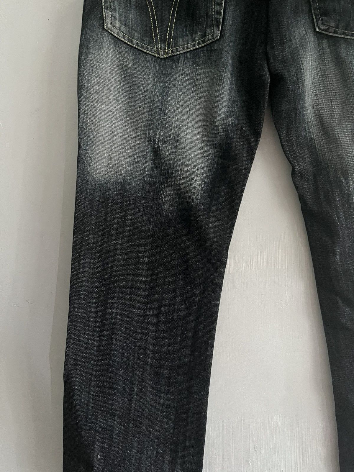Dolce & Gabbana SS06 Dolce And Gabanna Eyelet Distressed Jeans Size US 33 - 7 Thumbnail