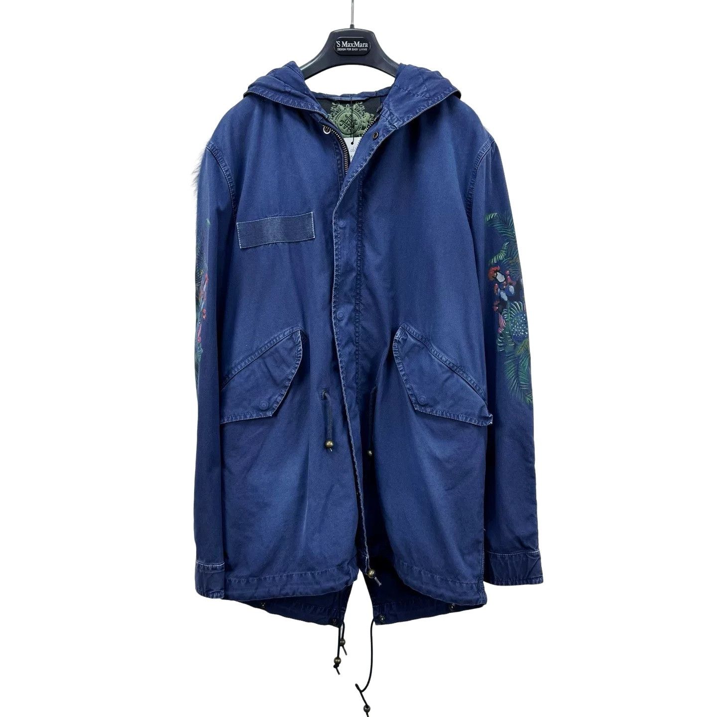 MR & MRS ITALY Mr&Mrs Italy Floral Fur Parka Size S Size S / US 4 / IT 40 - 1 Thumbnail