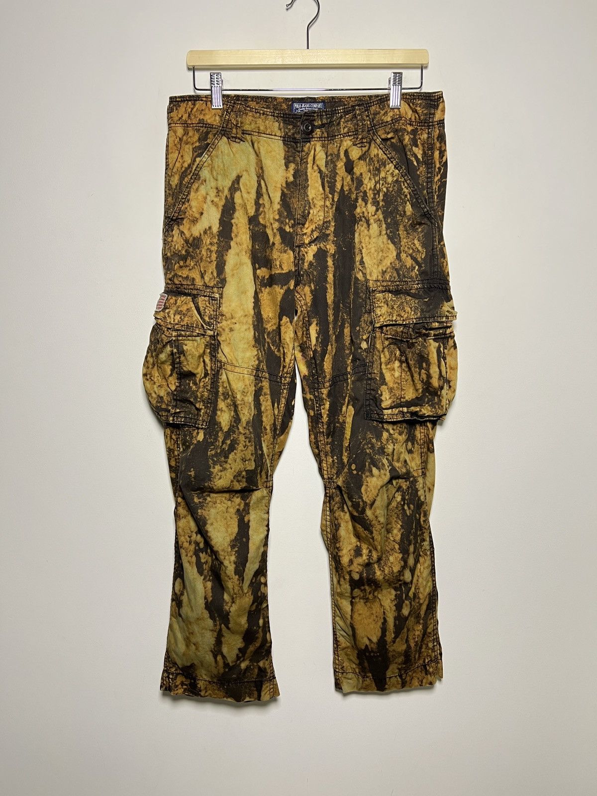 Polo Ralph Lauren ralph lauren tie dye cargo multipocket army pants Size US 32 / EU 48 - 1 Thumbnail