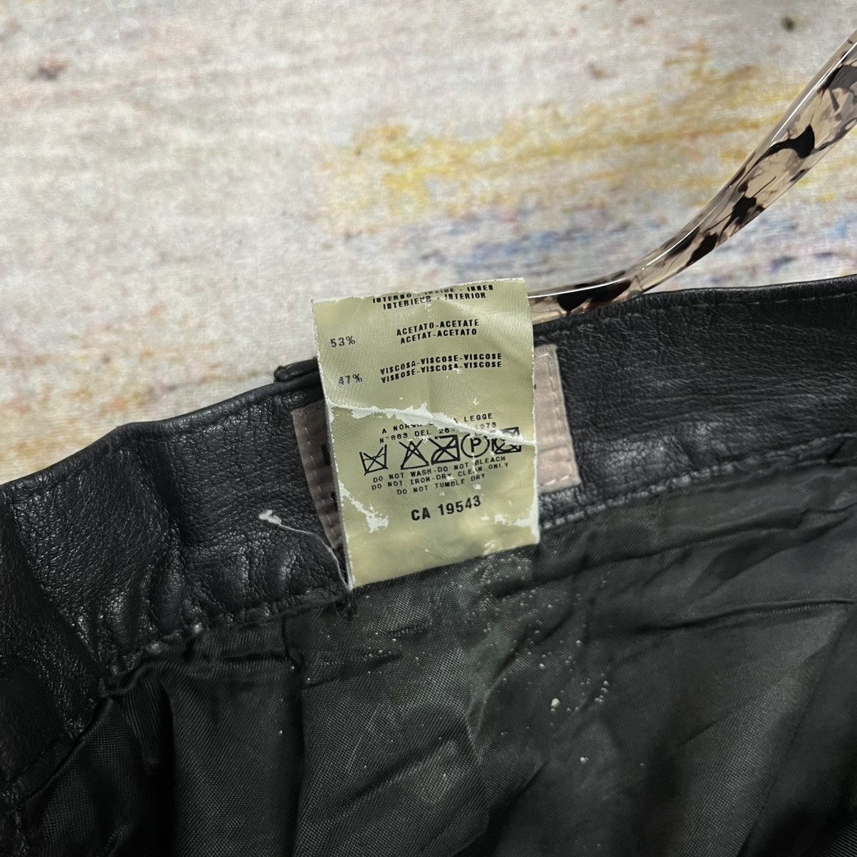 Helmut Lang Vintage Helmut lang leather pants Size US 30 / EU 46 - 15 Thumbnail
