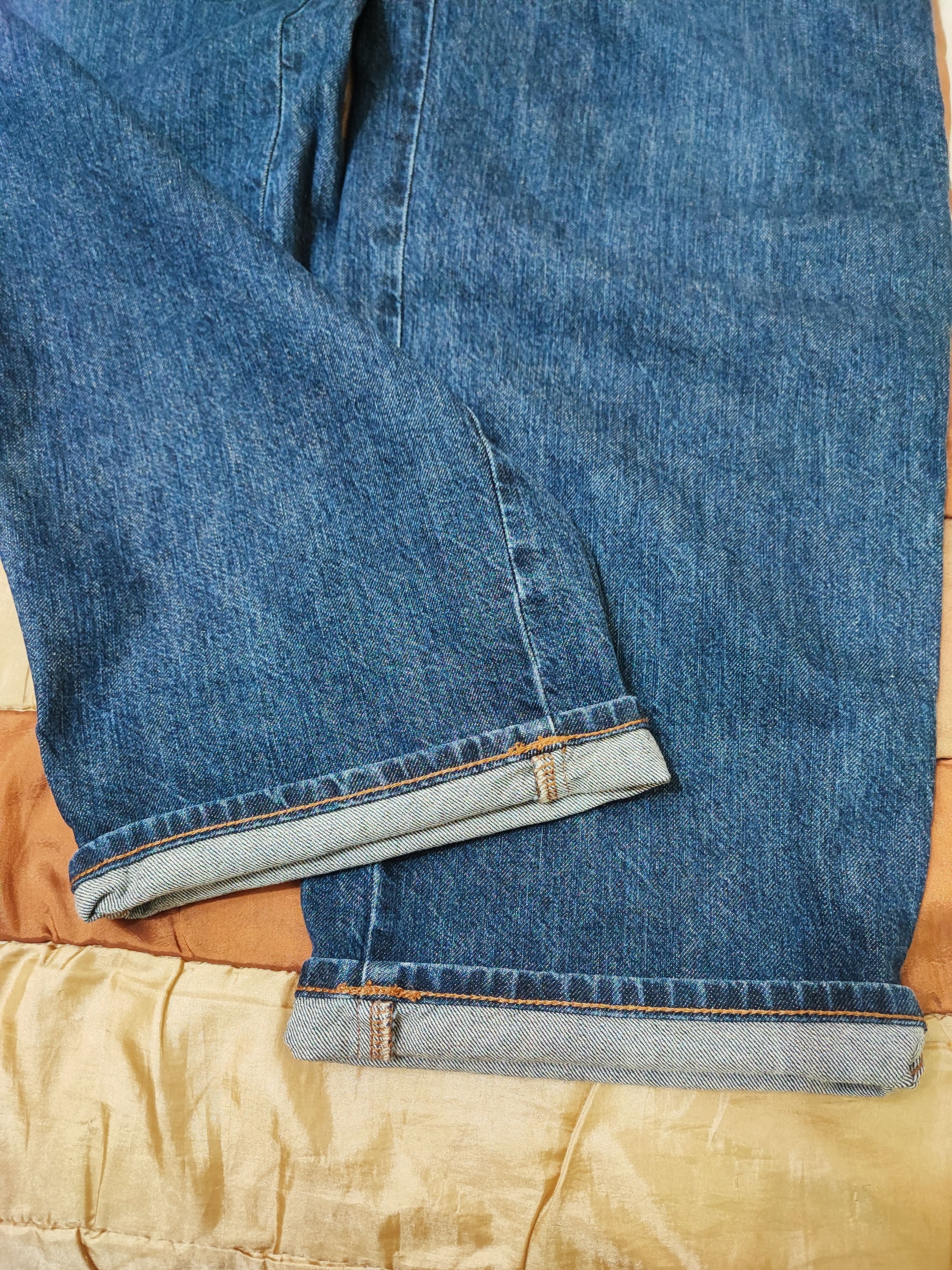 Christophe Lemaire Uniqlo Lemaire Baggy Wide Leg Denim Jeans Size US 32 / EU 48 - 8 Thumbnail