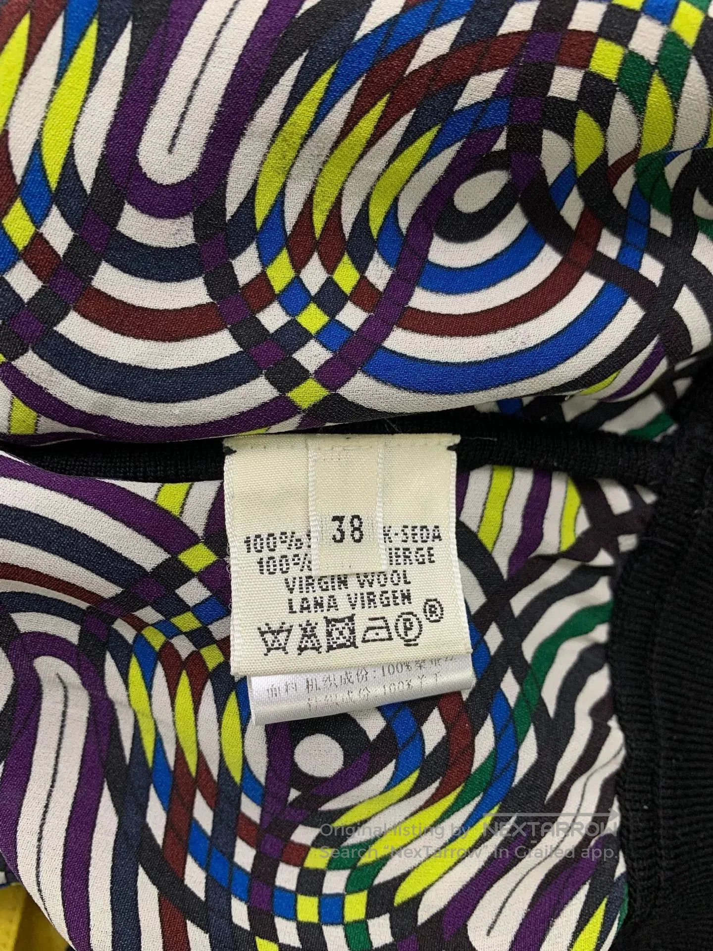 Hermes Hermes White Silk Printed Top. Size US M / EU 48-50 / 2 - 5 Thumbnail