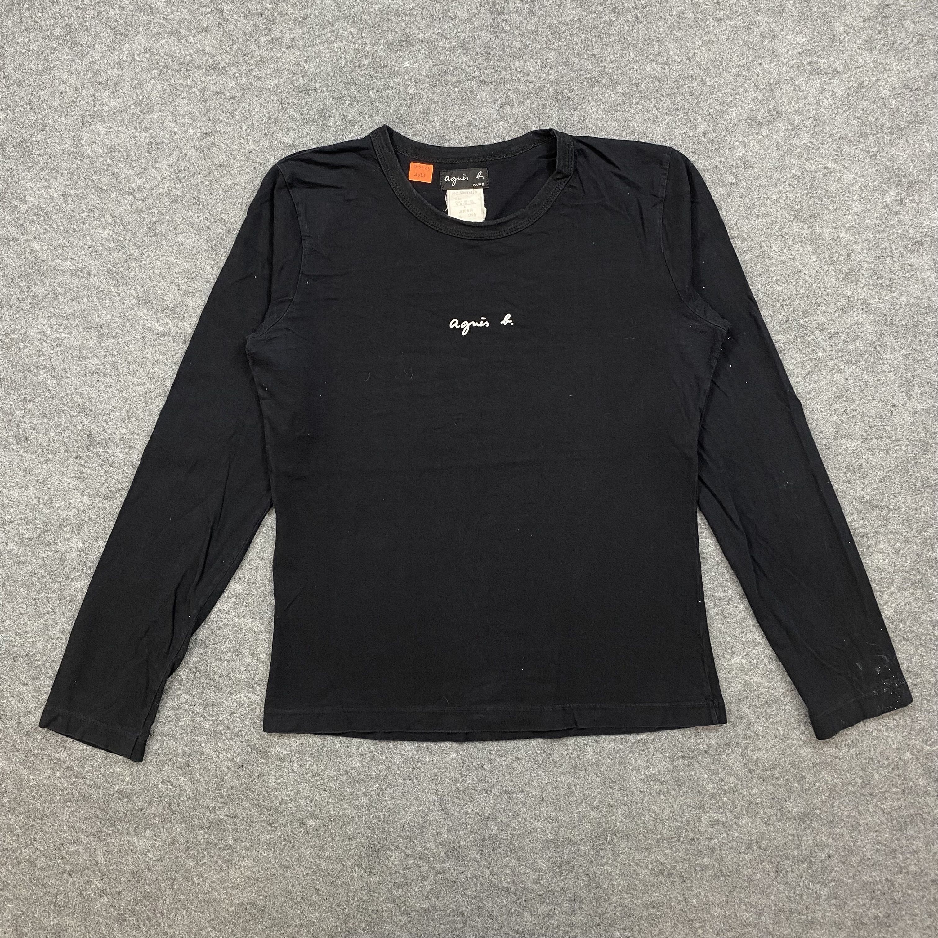 agnes b. Pick!! Vtg AGNES B Long Sleeve TShirt -N023 Size US L / EU 52-54 / 3 - 1 Thumbnail