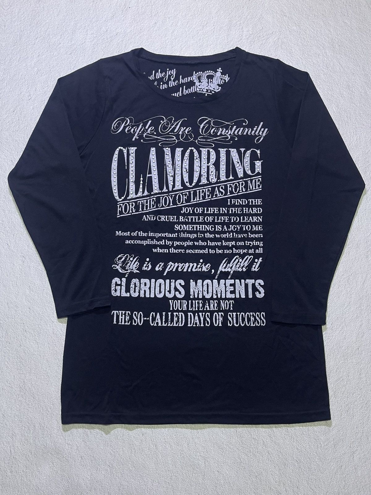Hysteric Glamour Y2K GLAMORING long sleeve tshirt Size US M / EU 48-50 / 2 - 1 Thumbnail