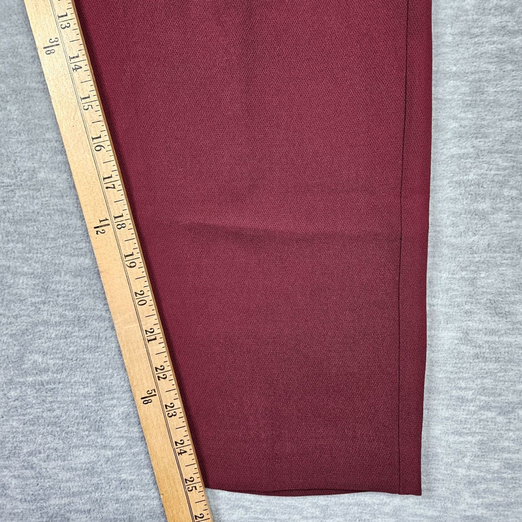 Anthropologie Anthropologie Women's Button Fly Pleated Wine Trousers Pant Sz 8 NEW Size 30" / US 8 / IT 44 - 7 Thumbnail