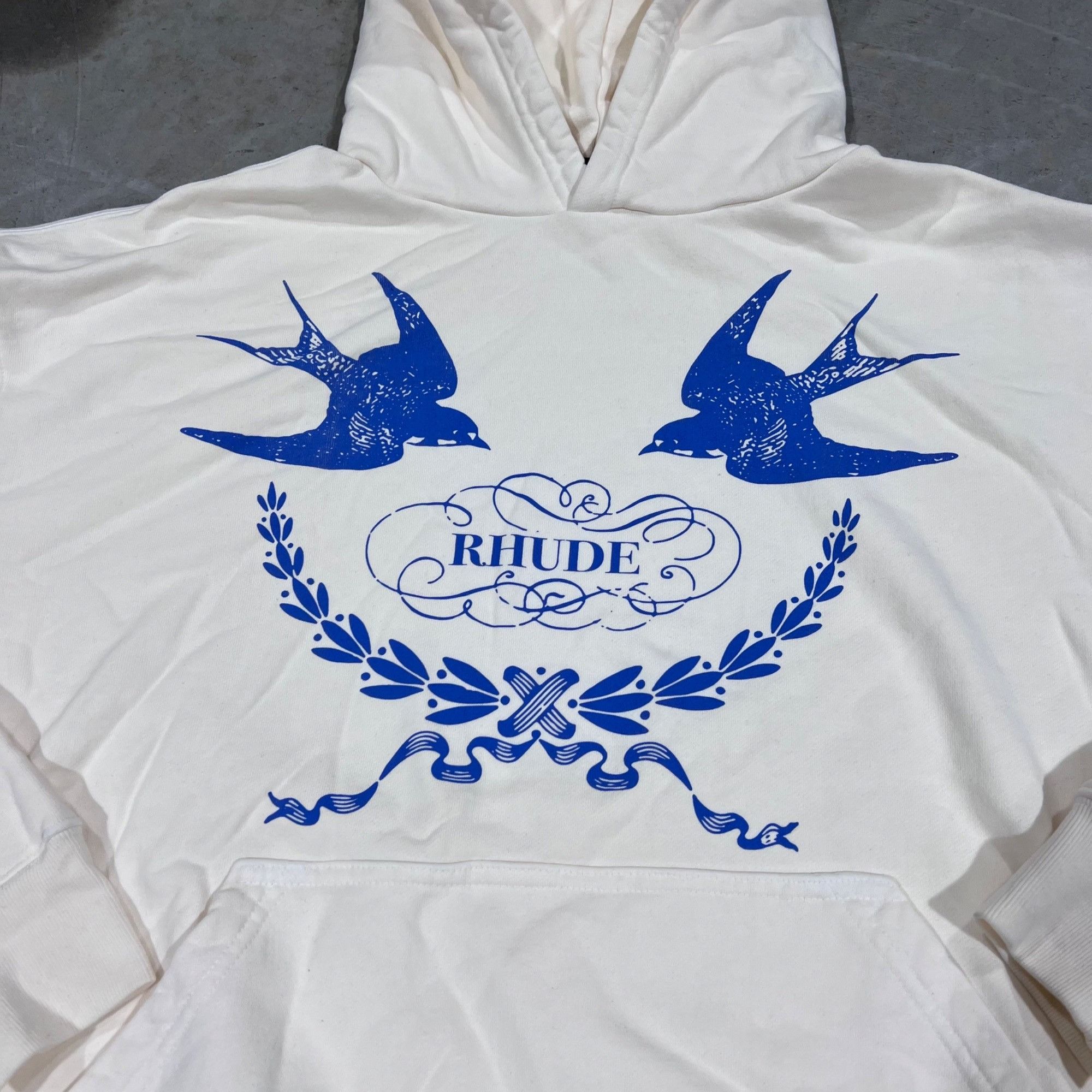 Rhude NEW RHUDE SPARROW HOODIE SZ LARGE Size US L / EU 52-54 / 3 - 3 Thumbnail