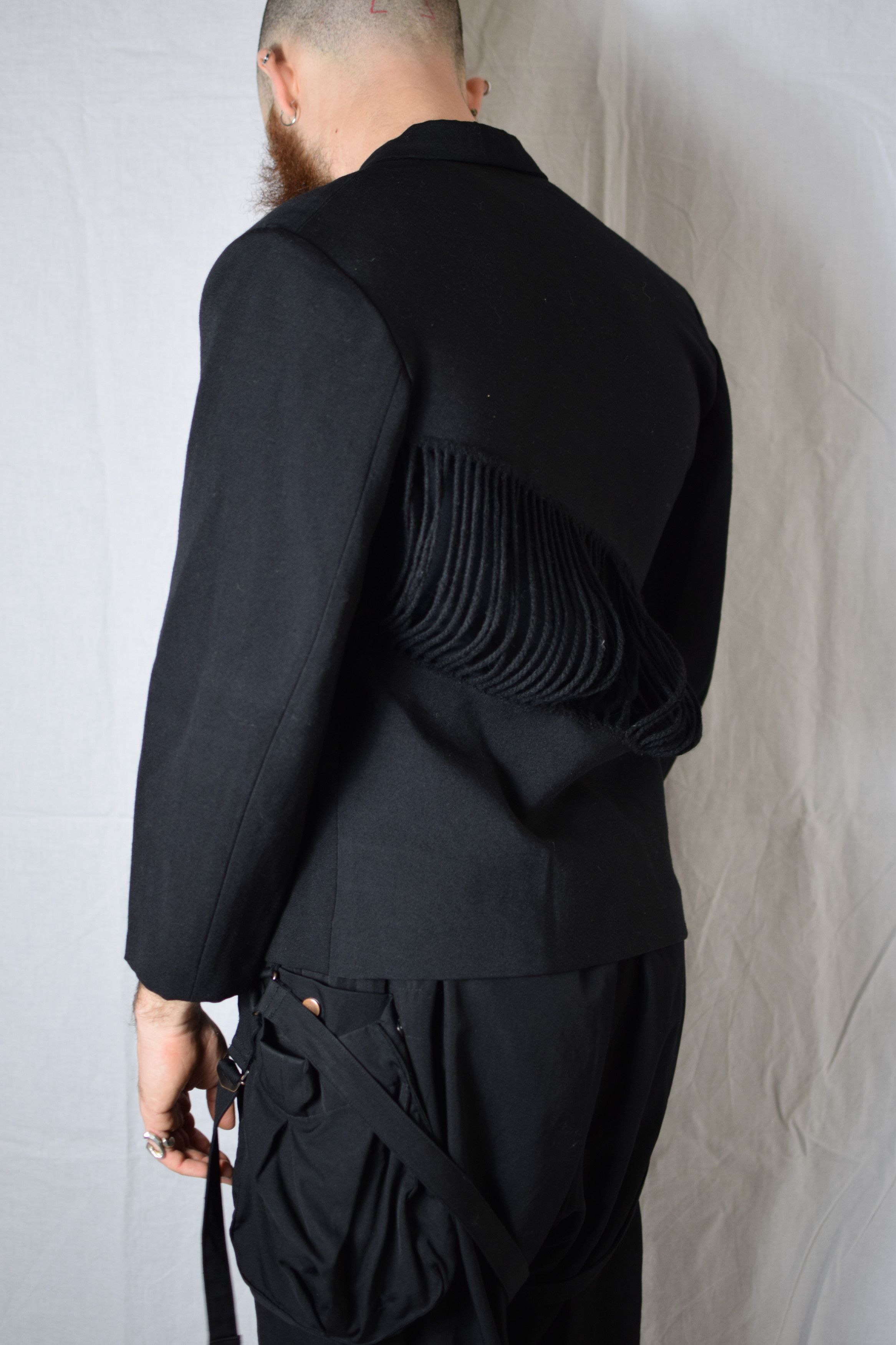 Yohji Yamamoto Yohji Yamamoto Archive Threaded Blazer - FL-J04-413 Size 48R - 7 Thumbnail