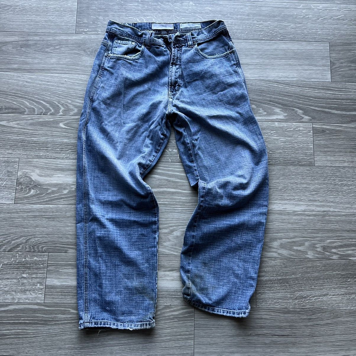 Japanese Brand × Jordache × Vintage Crazy vintage Y2K Jnco styled baggy skater Jordache jeans Size US 34 / EU 50 - 4 Thumbnail