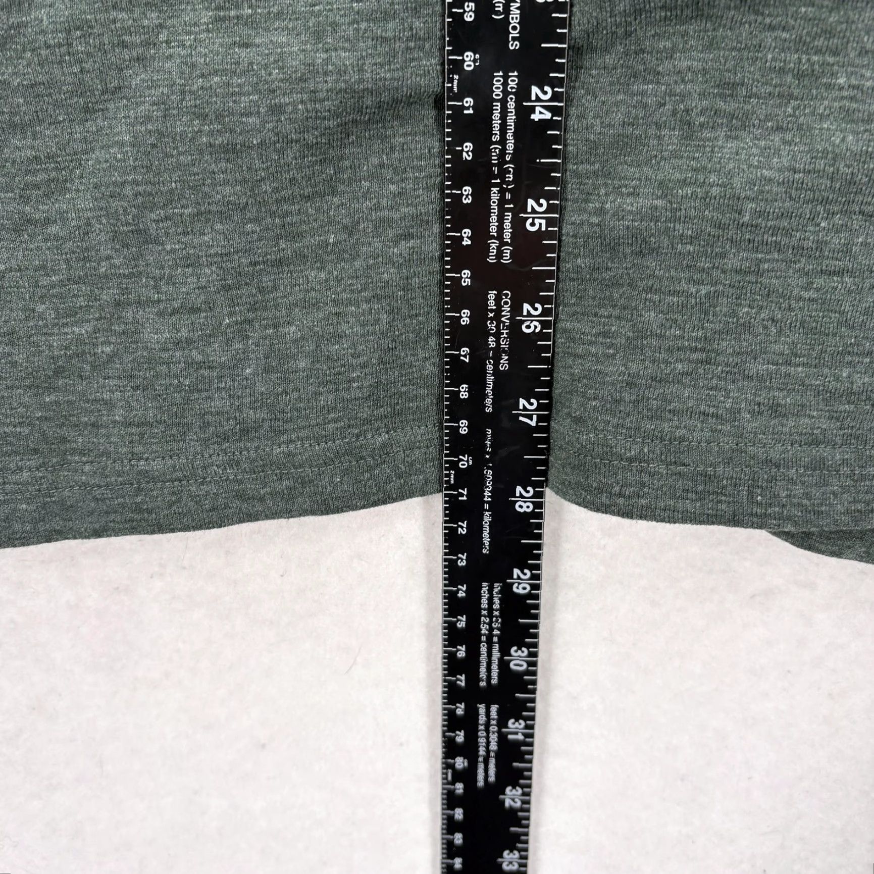 Apt. 9 APT.9 Henley Shirt Mens XL Green Long Sleeve Lightweight Tagless Slub Top Casual Size US XL / EU 56 / 4 - 7 Thumbnail