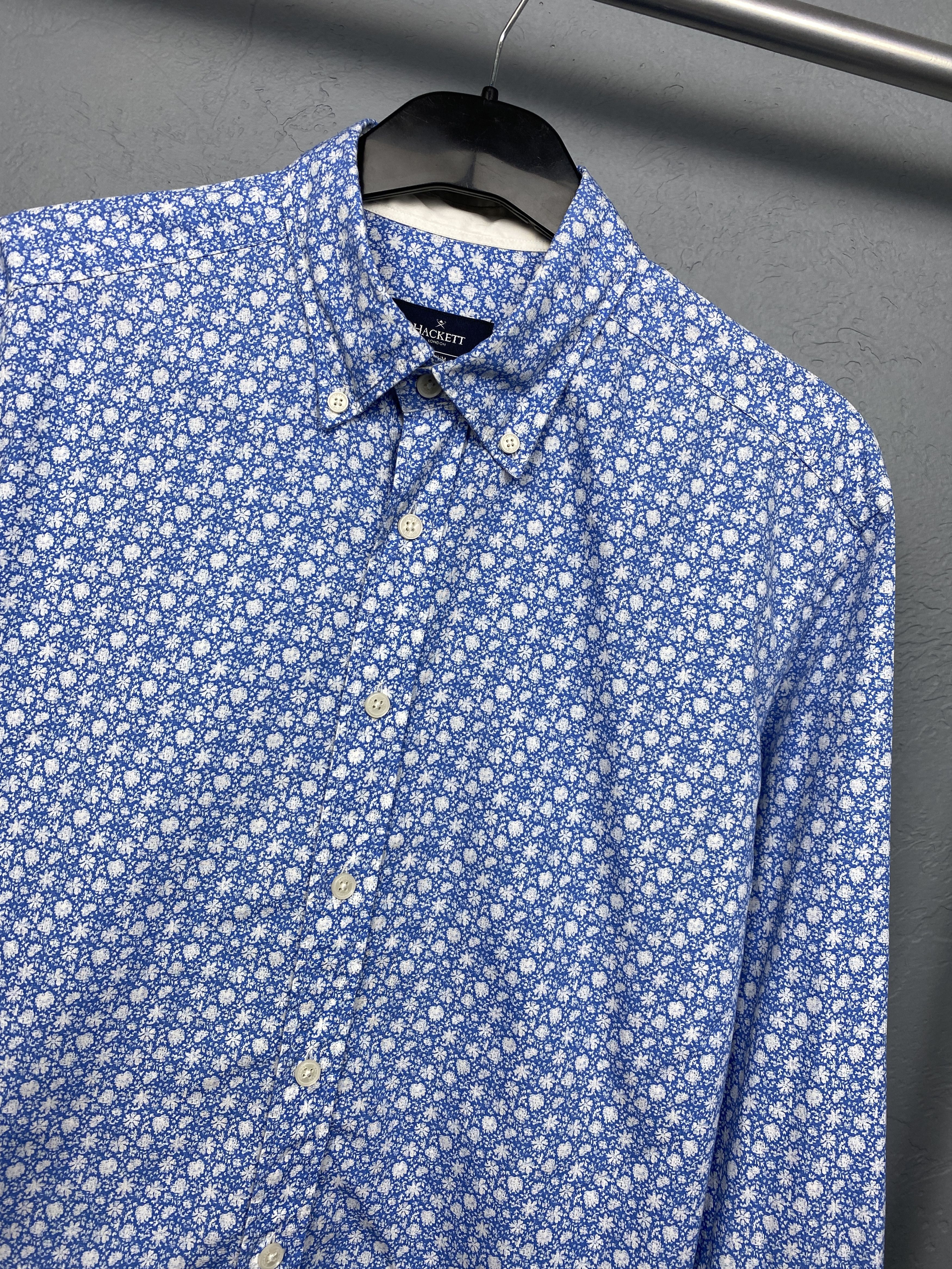 Hackett Hackett Vintage Mens Long Sleeve Shirt Size US M / EU 48-50 / 2 - 2 Thumbnail
