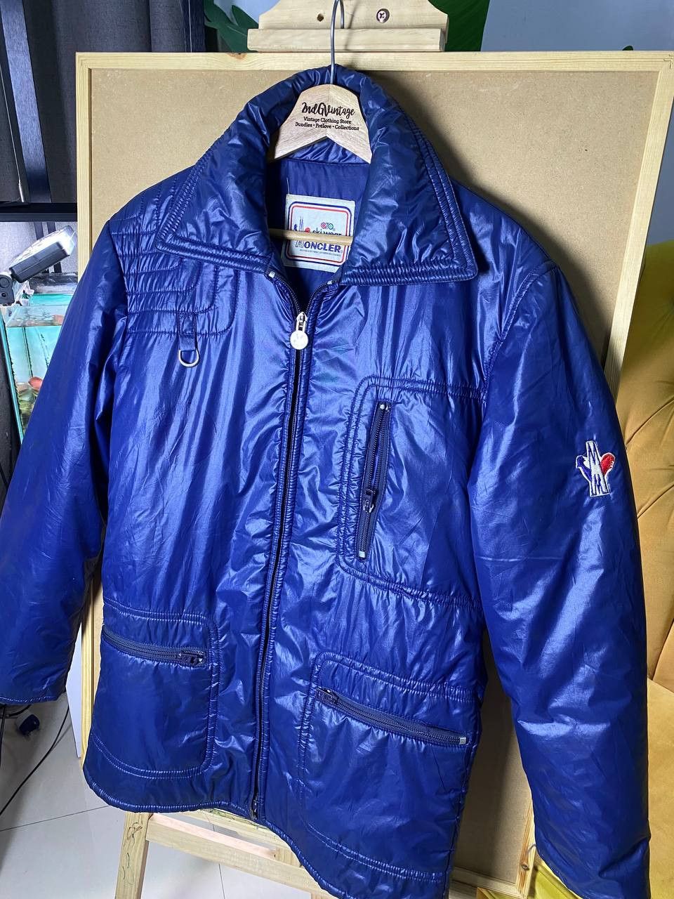 Moncler VINTAGE Jacket Moncler Ski Wear Size US M / EU 48-50 / 2 - 2 Thumbnail